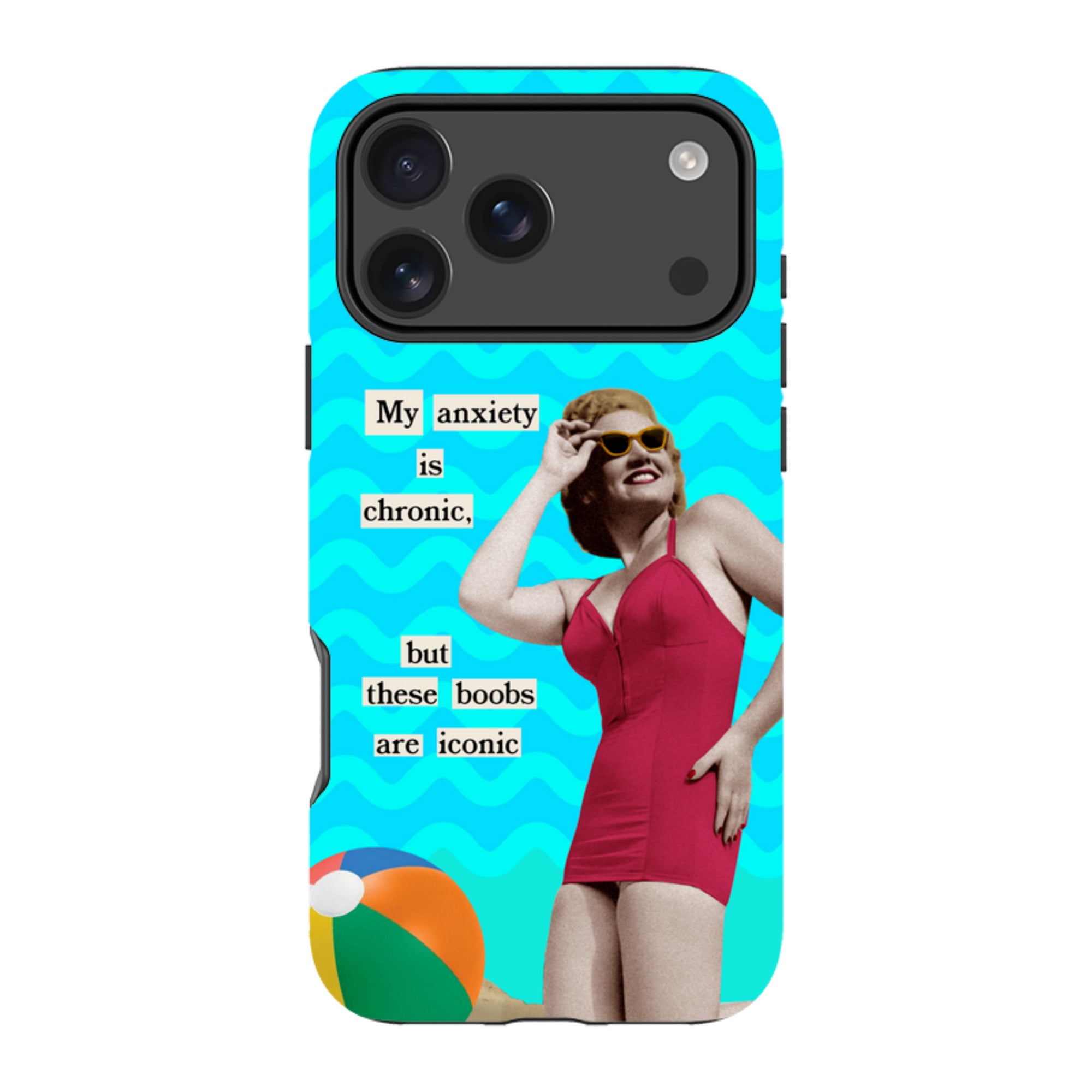 iPhone Tough Case - Boobs By Clare Jordan