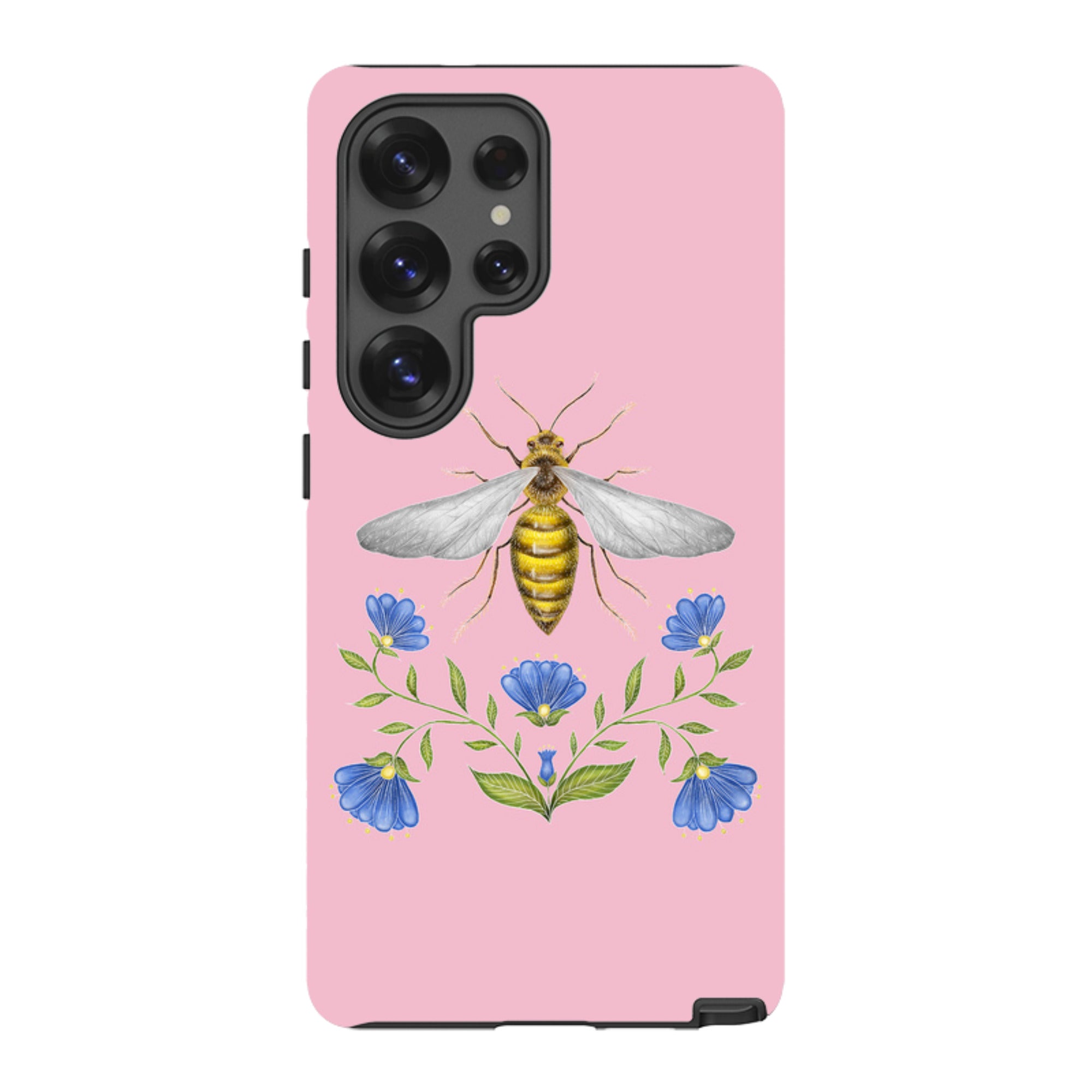 Samsung Tough Case - Wings Of Freedom Pink By Catherine Rowe