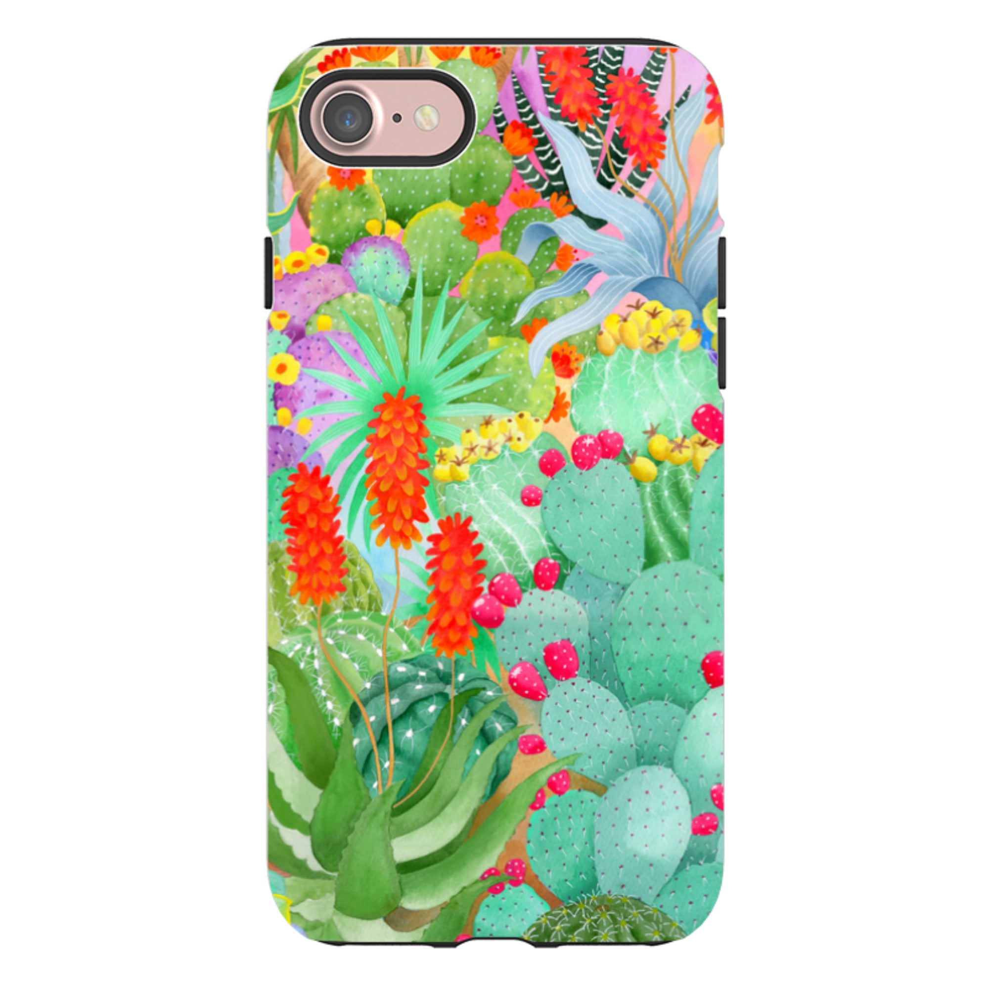 iPhone Tough Case - Cactus By Bex Parkin