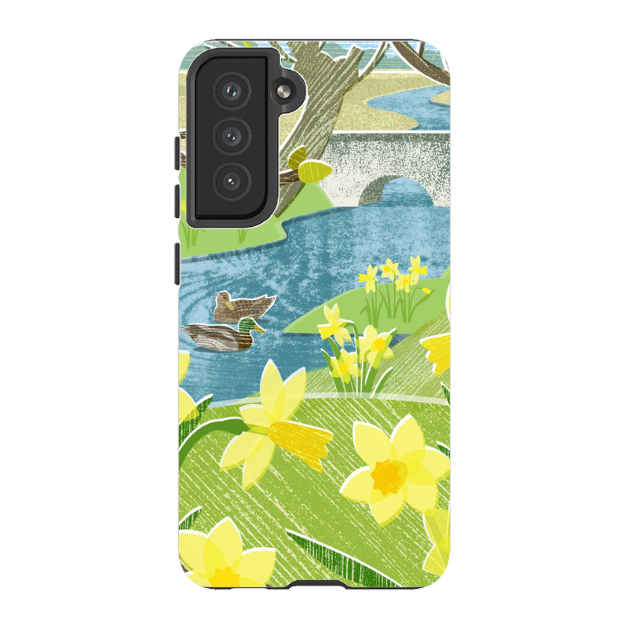 Samsung Tough Case - Daffs And Ducks By Liane Payne