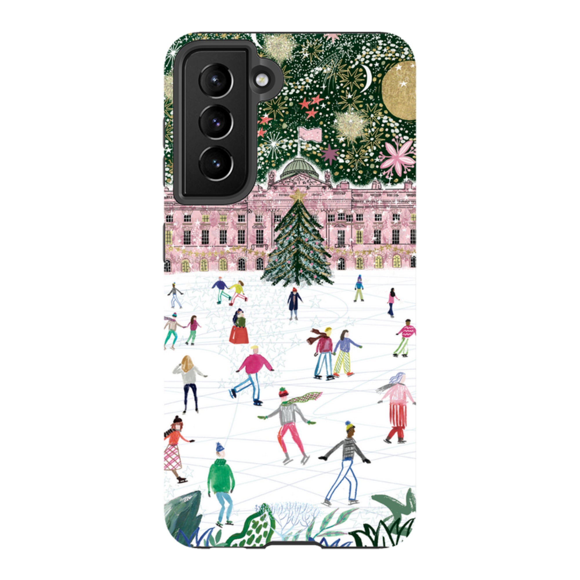 Samsung Tough Case - Skating At Somerset House By Emma Frances Grant