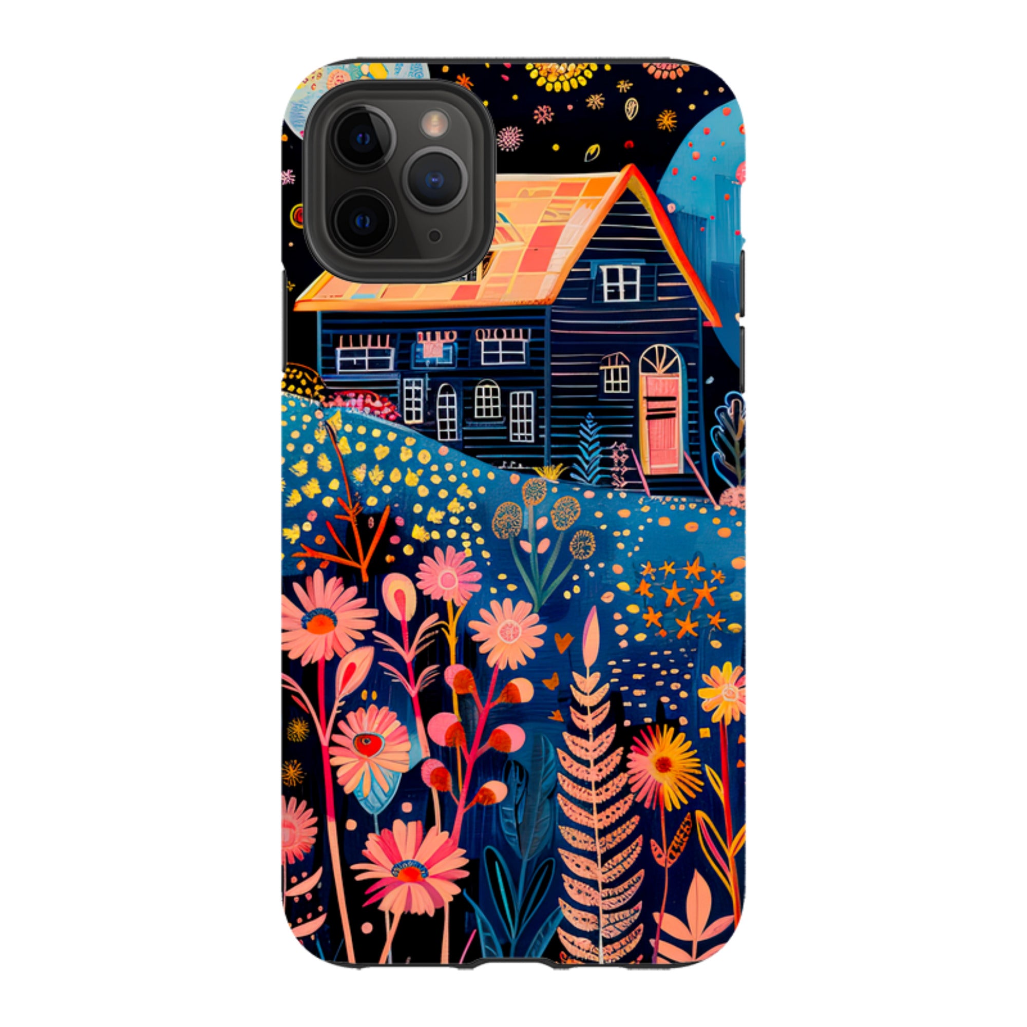 iPhone Case - Folk Art House V