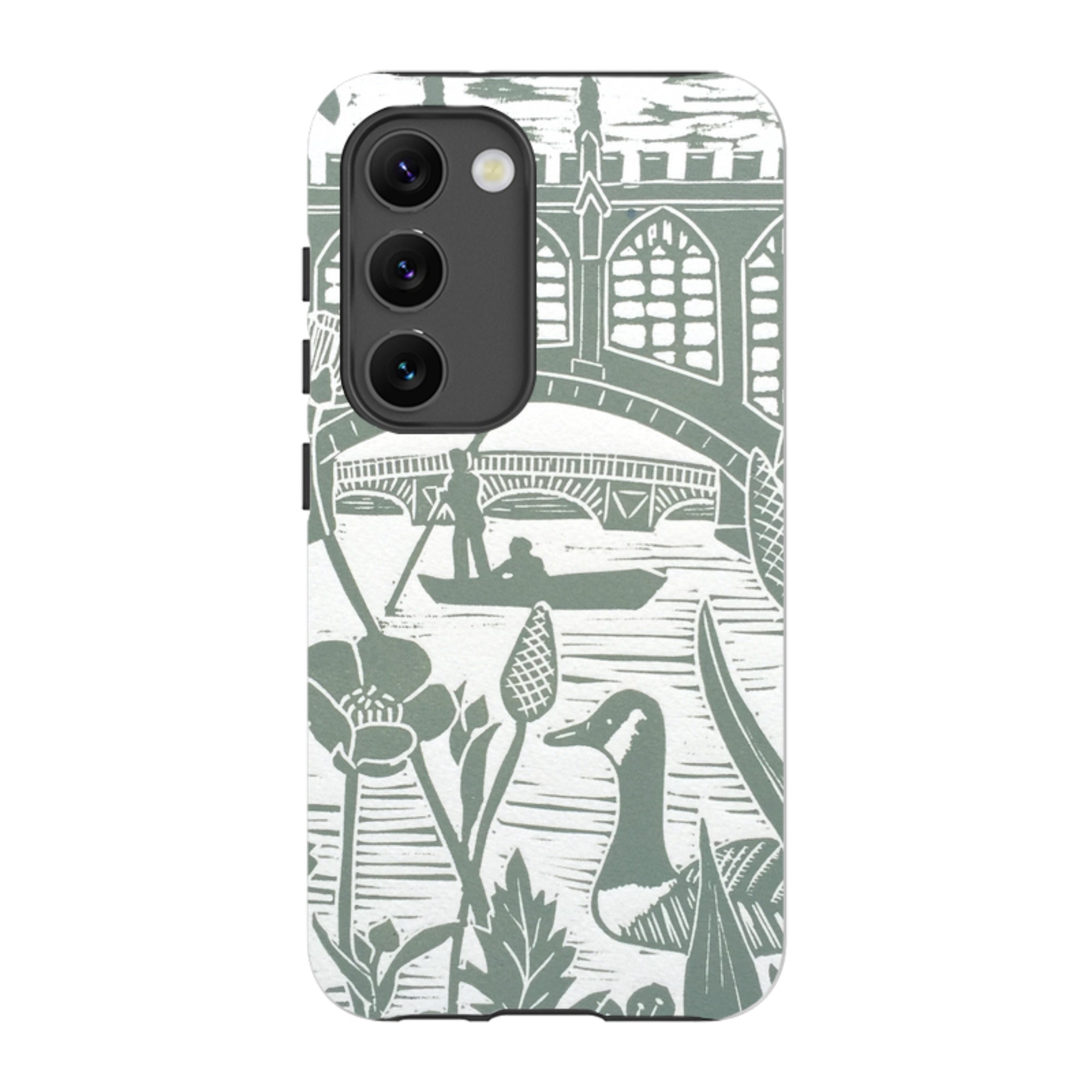 Samsung Tough Case - Punting At Cambridge By Kate Heiss
