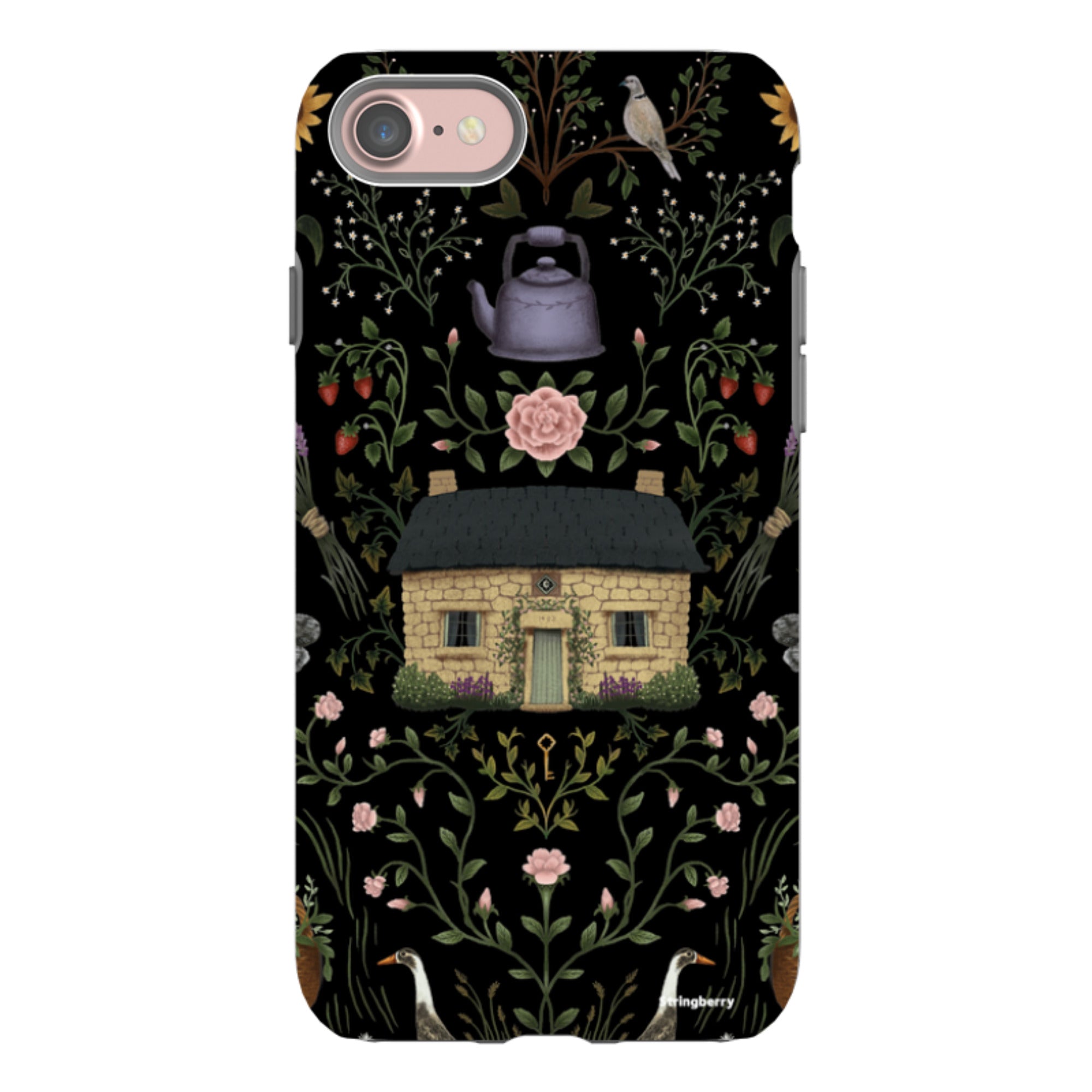iPhone Tough Case - Cottage By Anna Stead