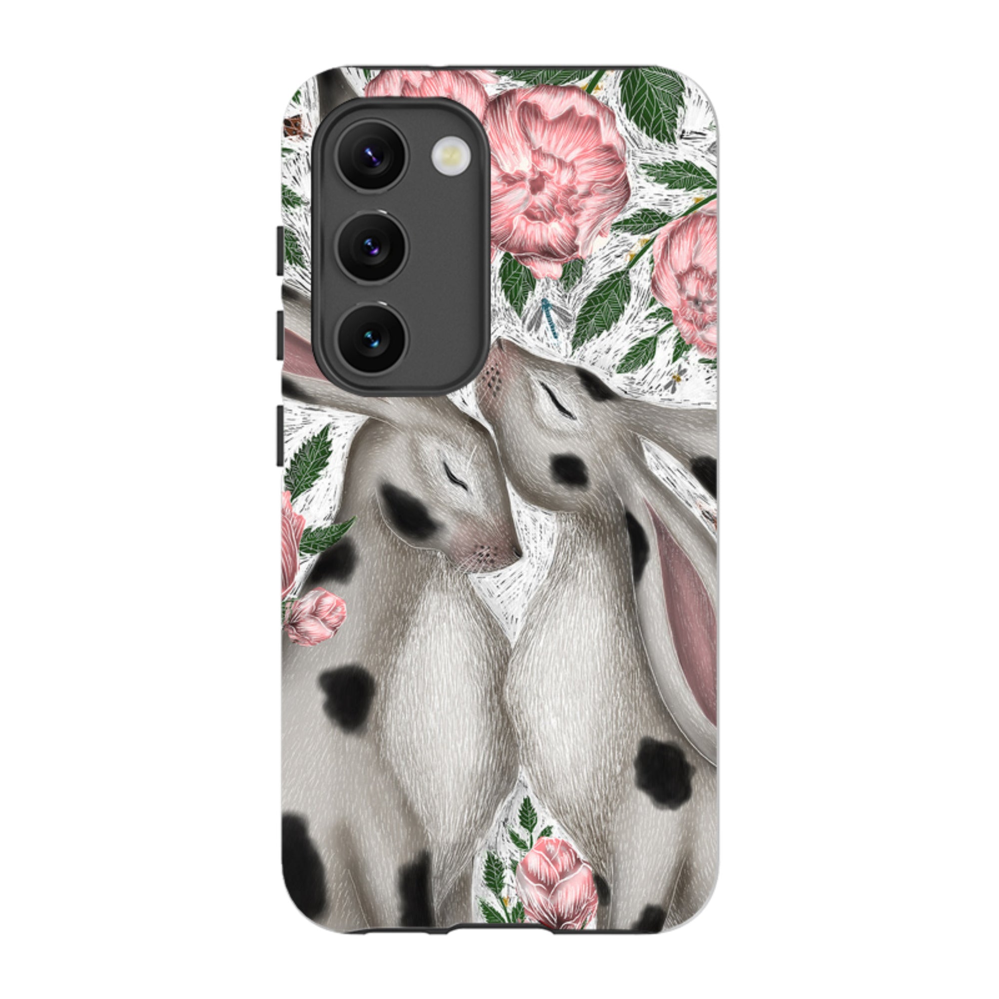 Samsung Tough Case - Hares And Peonies By Catherine Rowe
