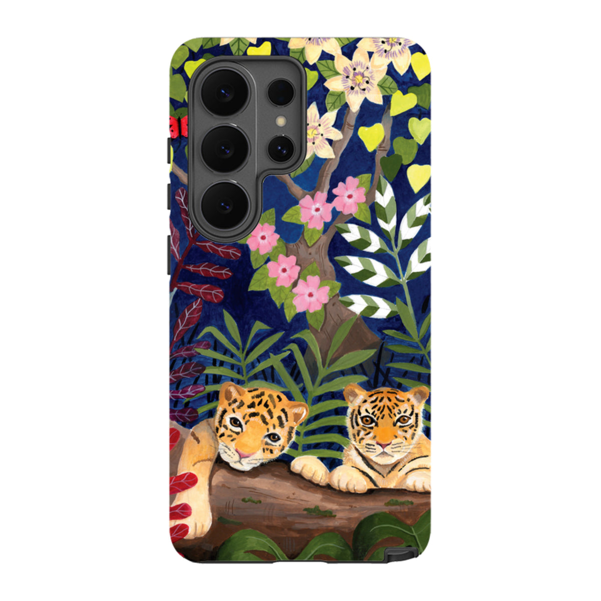 Samsung Tough Case - Tigers By Bex Parkin