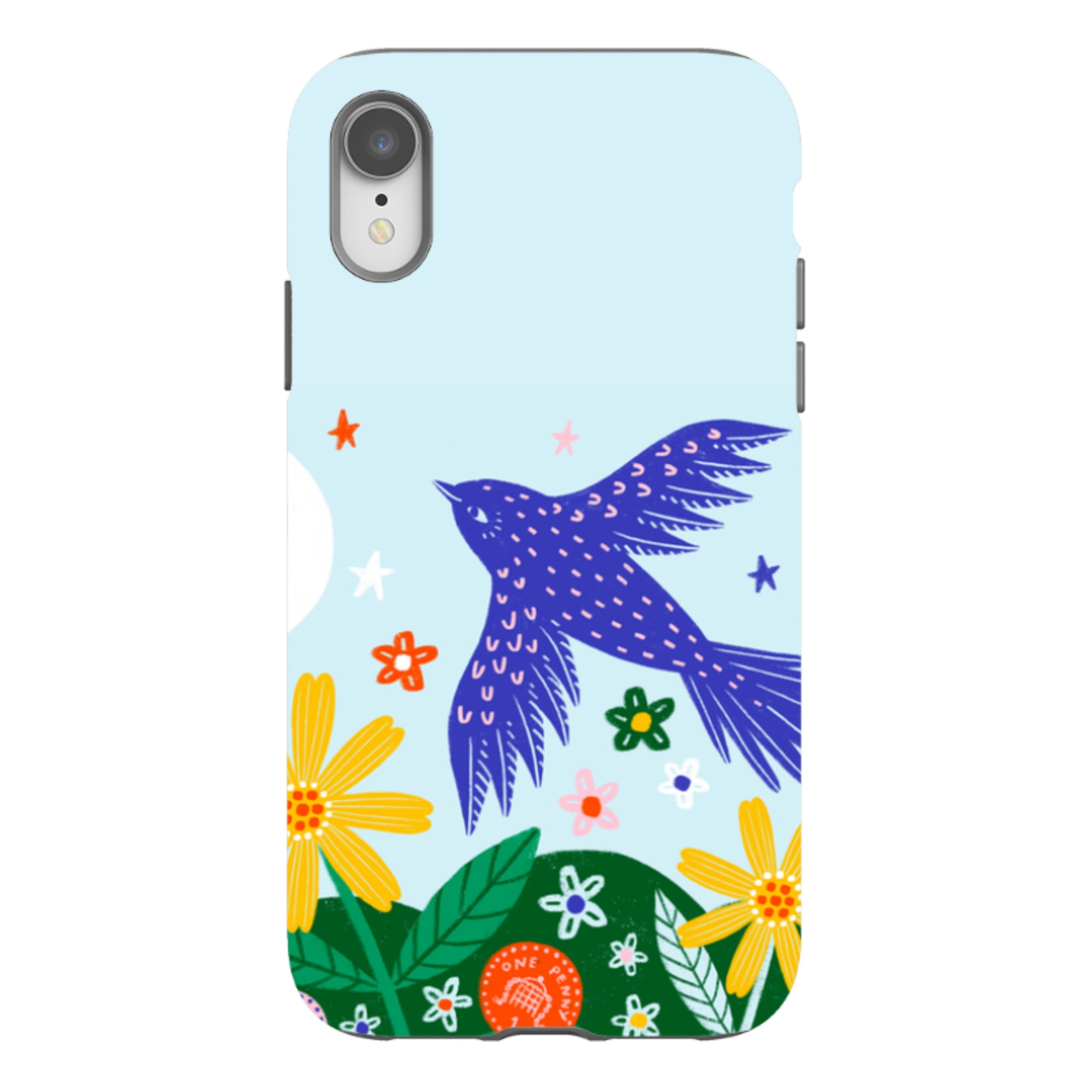 iPhone Tough Case - Bird By Lee Foster Wilson