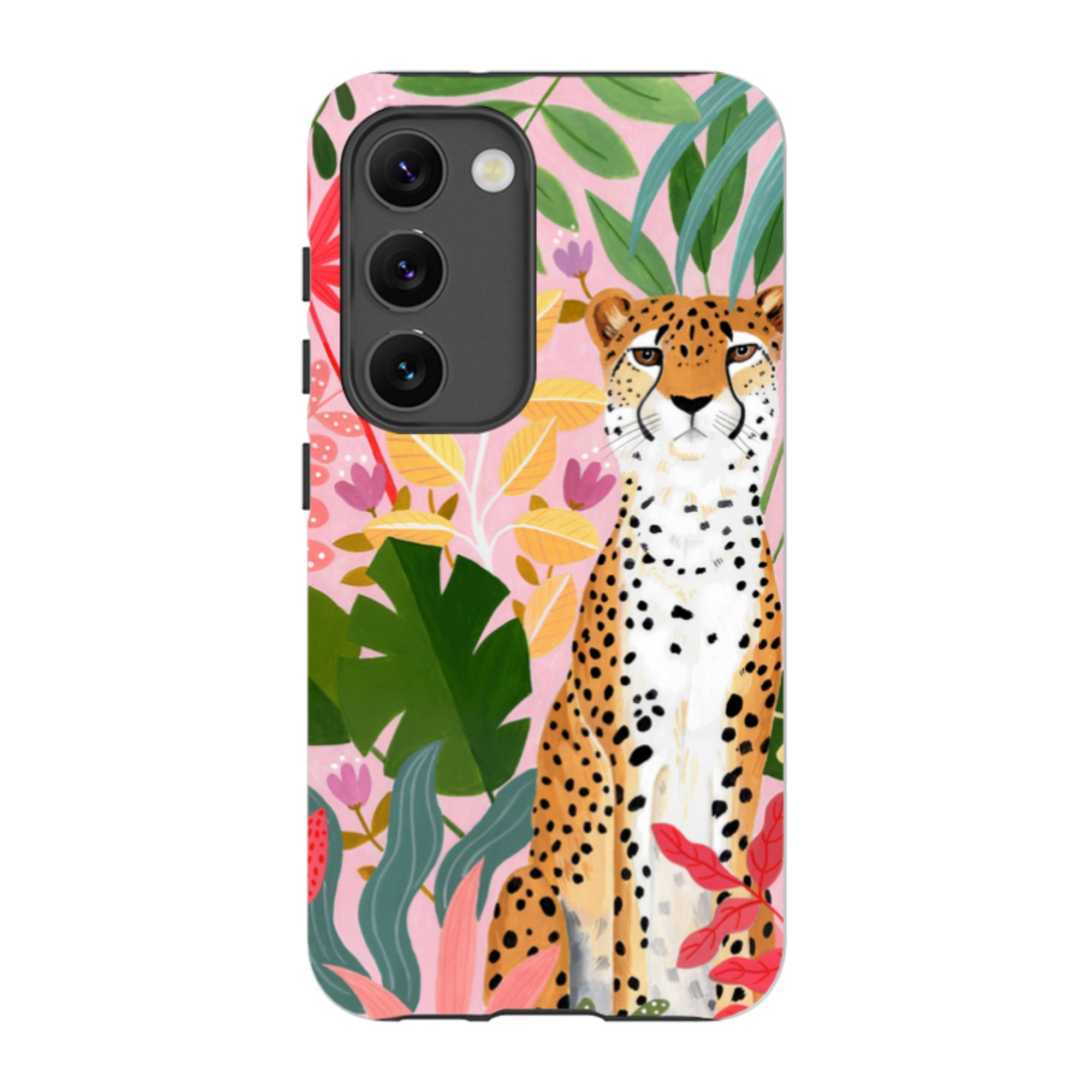 Samsung Tough Case - Cheetah Jungle By Bex Parkin