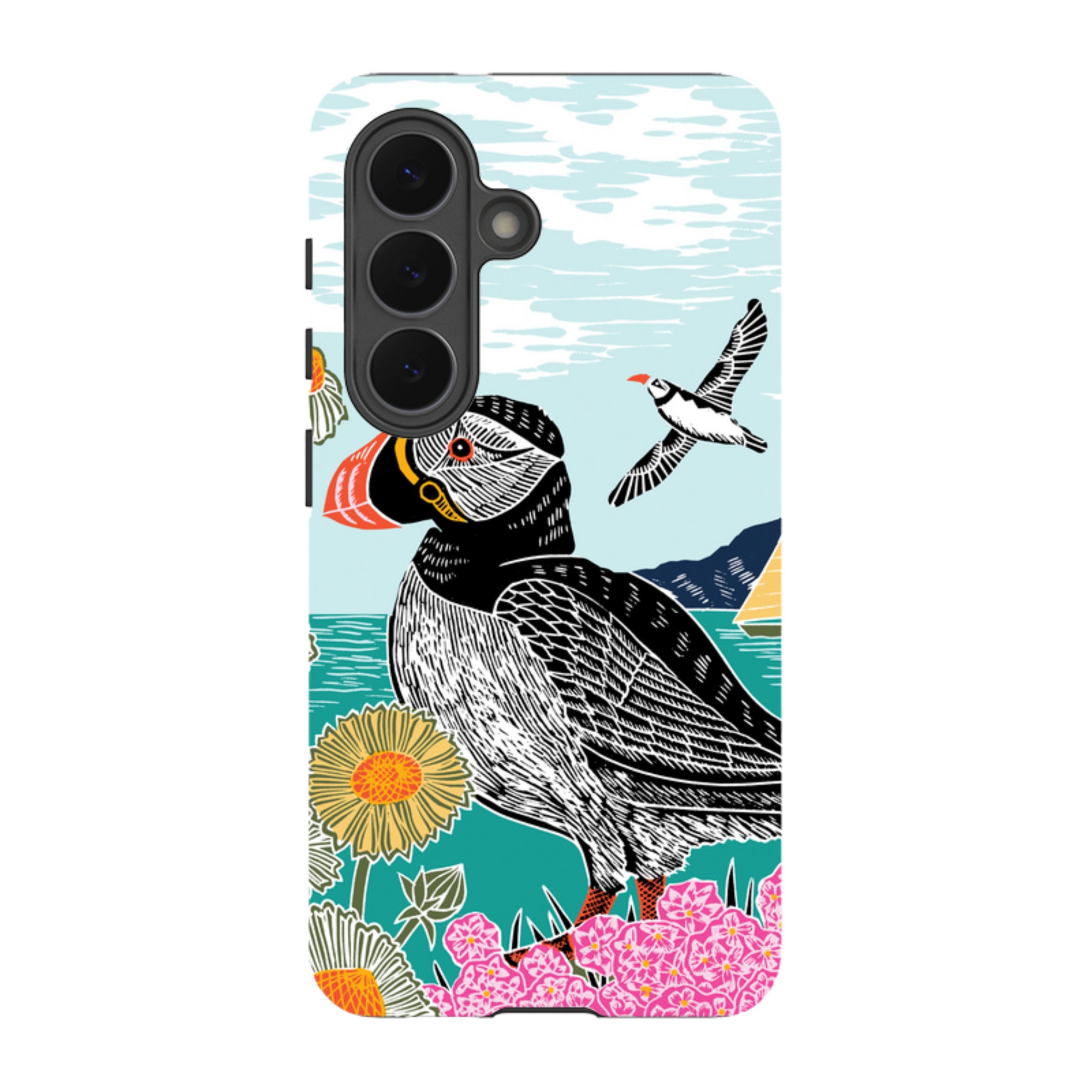 Samsung Tough  Case - Proud Puffin By Kate heiss