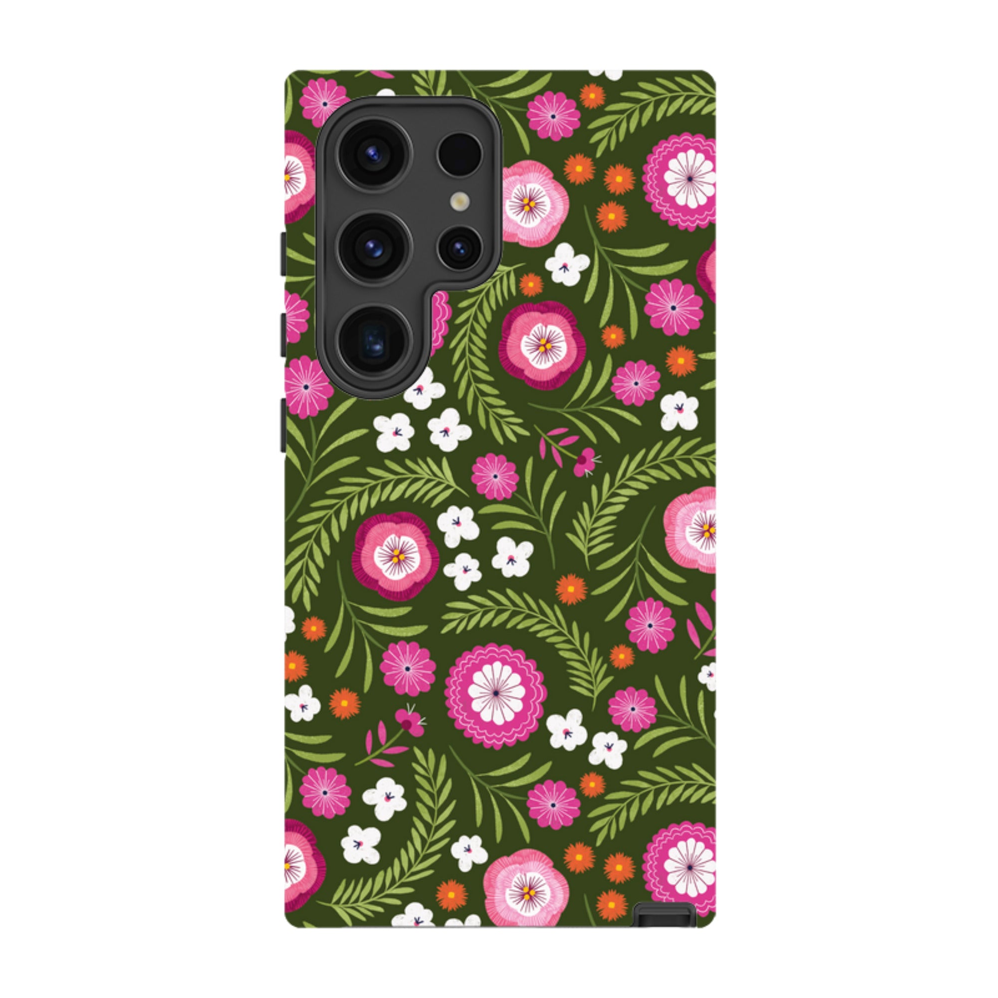 Samsung Tough Case - Posy Garden II By Ali Brookes