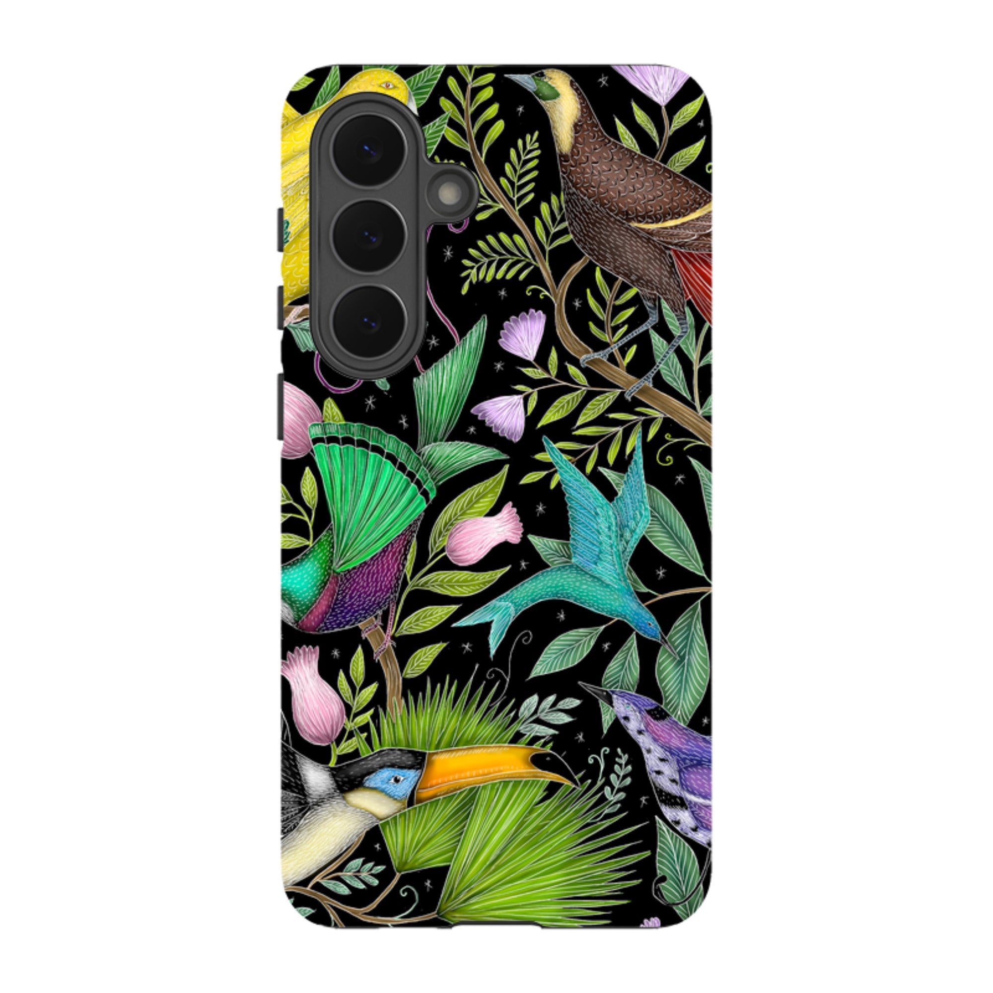 Samsung Tough Case - Exotic Birds By Catherine Rowe