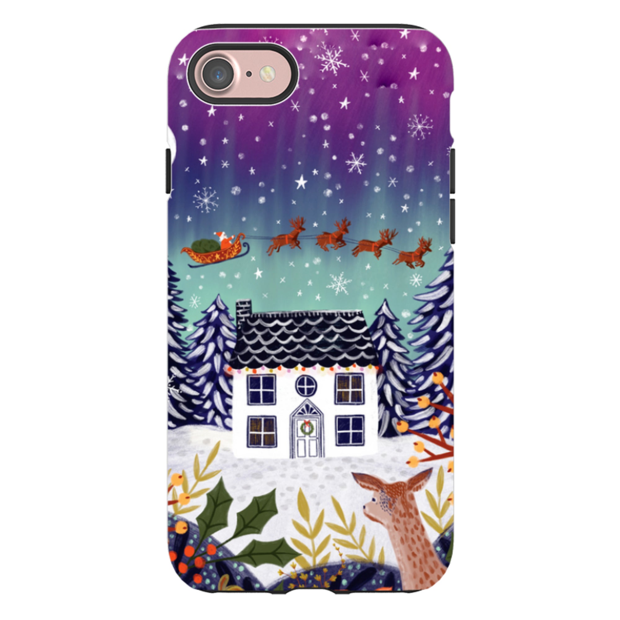 iPhone Tough Case - Night Before Christmas By Lee Foster Wilson