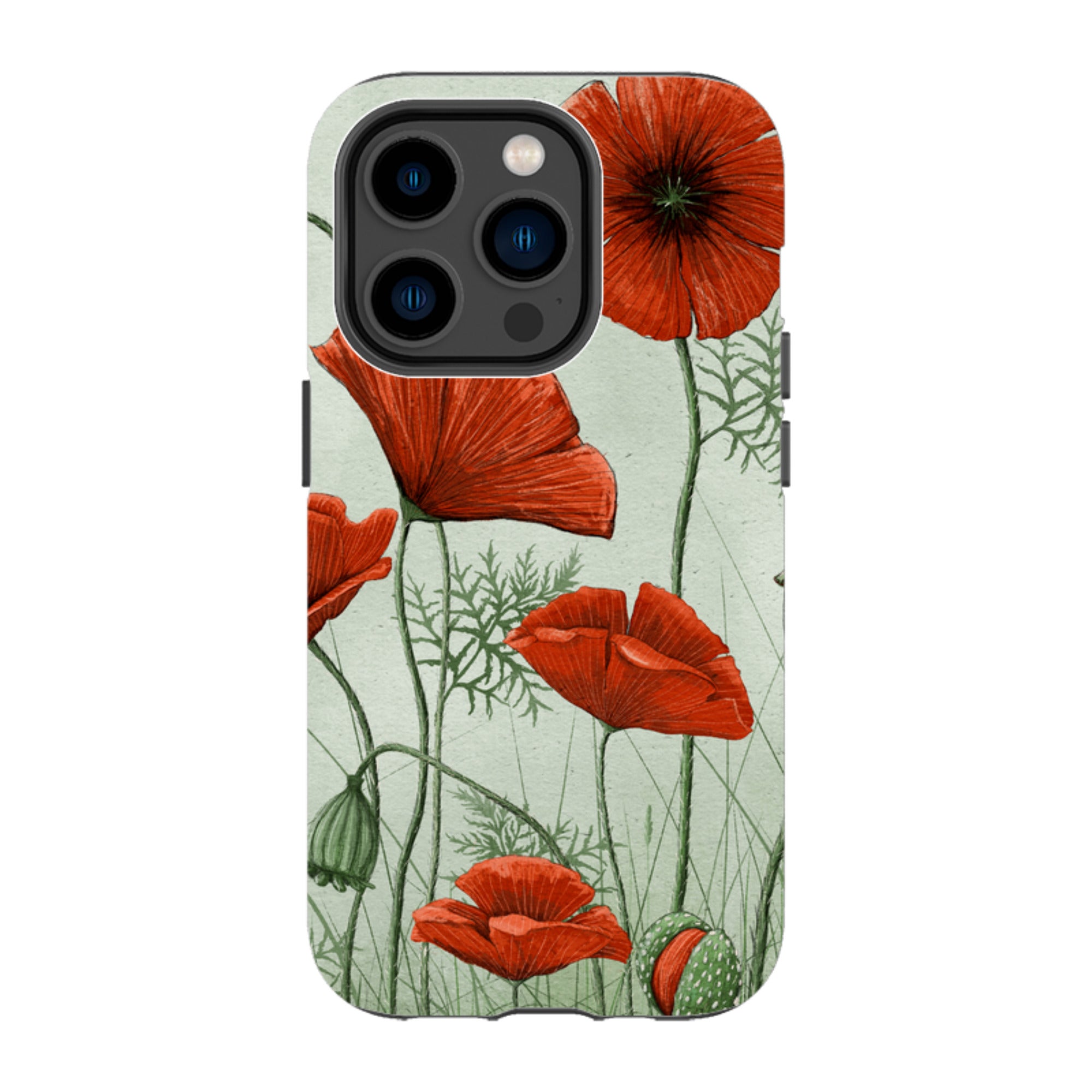 iPhone Case - Poppies By Maja Lindberg