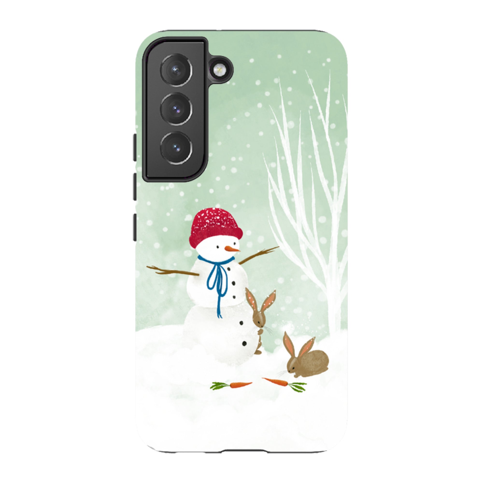 Samsung Tough Case - Snowman By Katherine Quinn