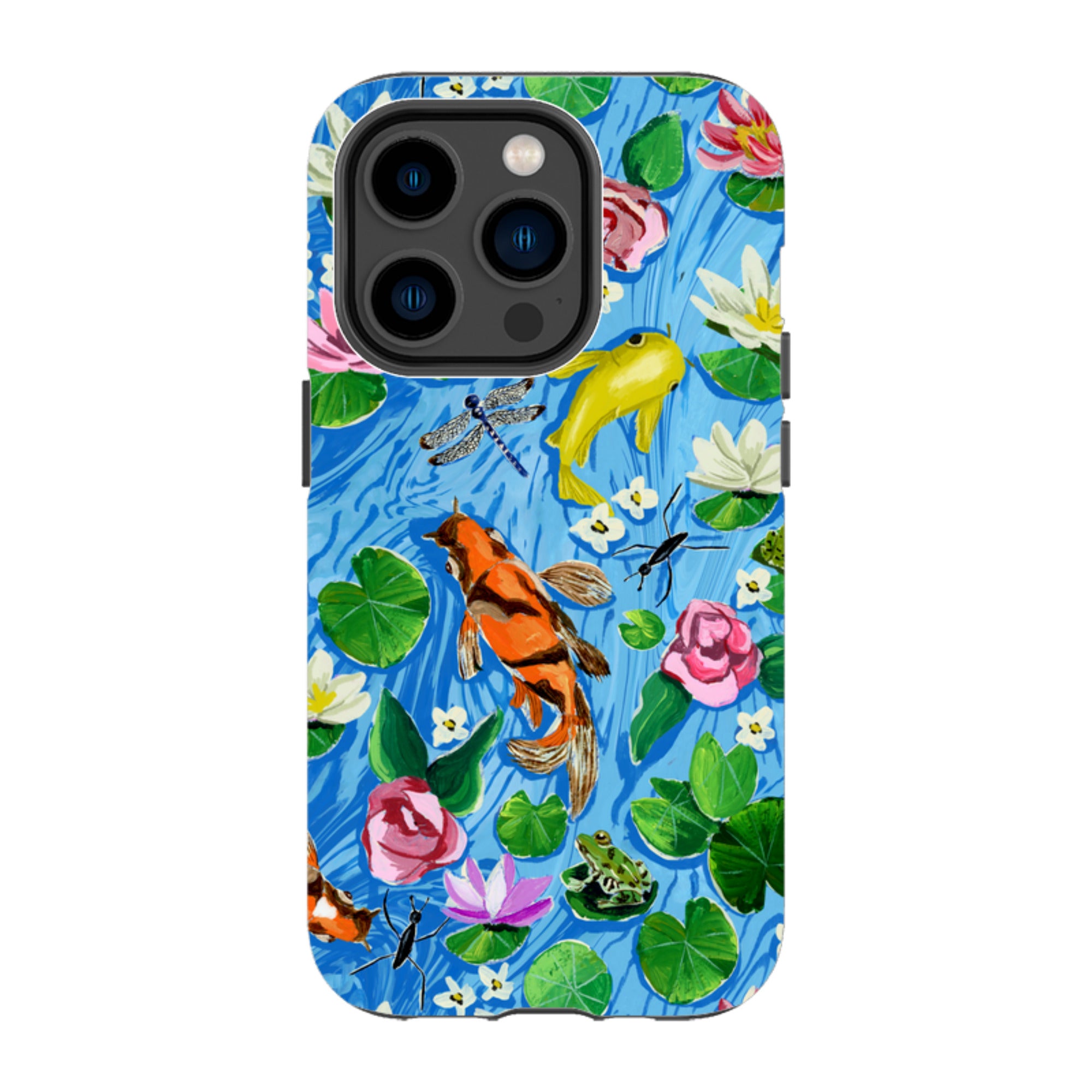iPhone MagSafe Tough Case - Floral Pond By Abby Jacobs