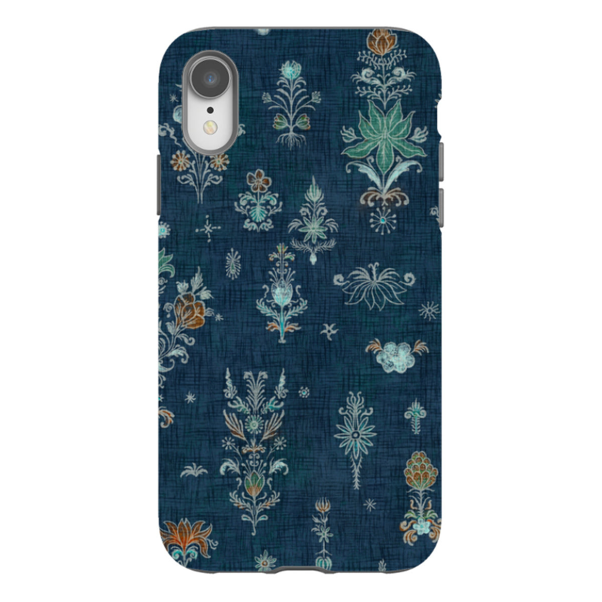 iPhone Tough Case - Jewel Spirit - Navy Rust By Katherine Quinn