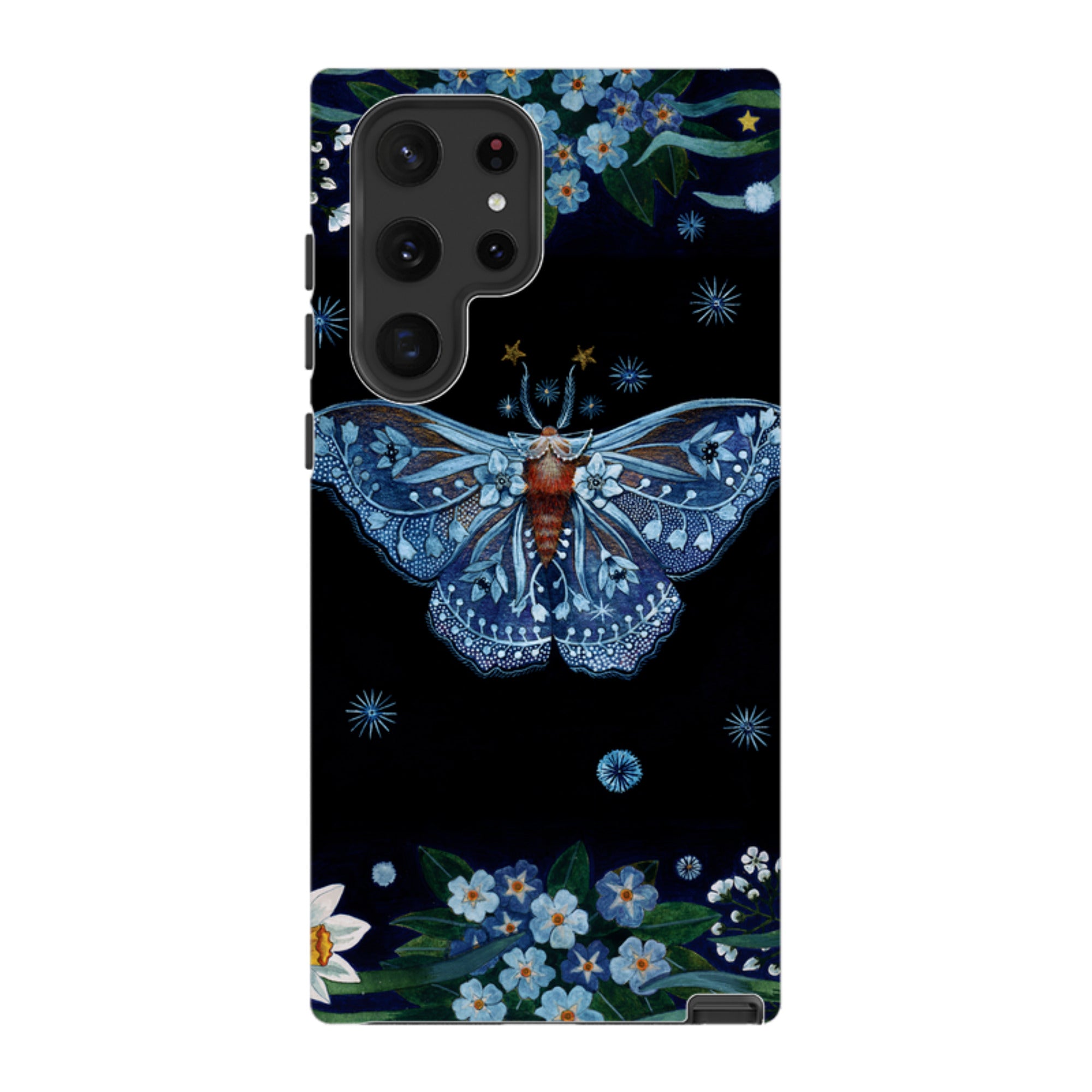 Samsung Tough Case - Night Moth By Maria Matos