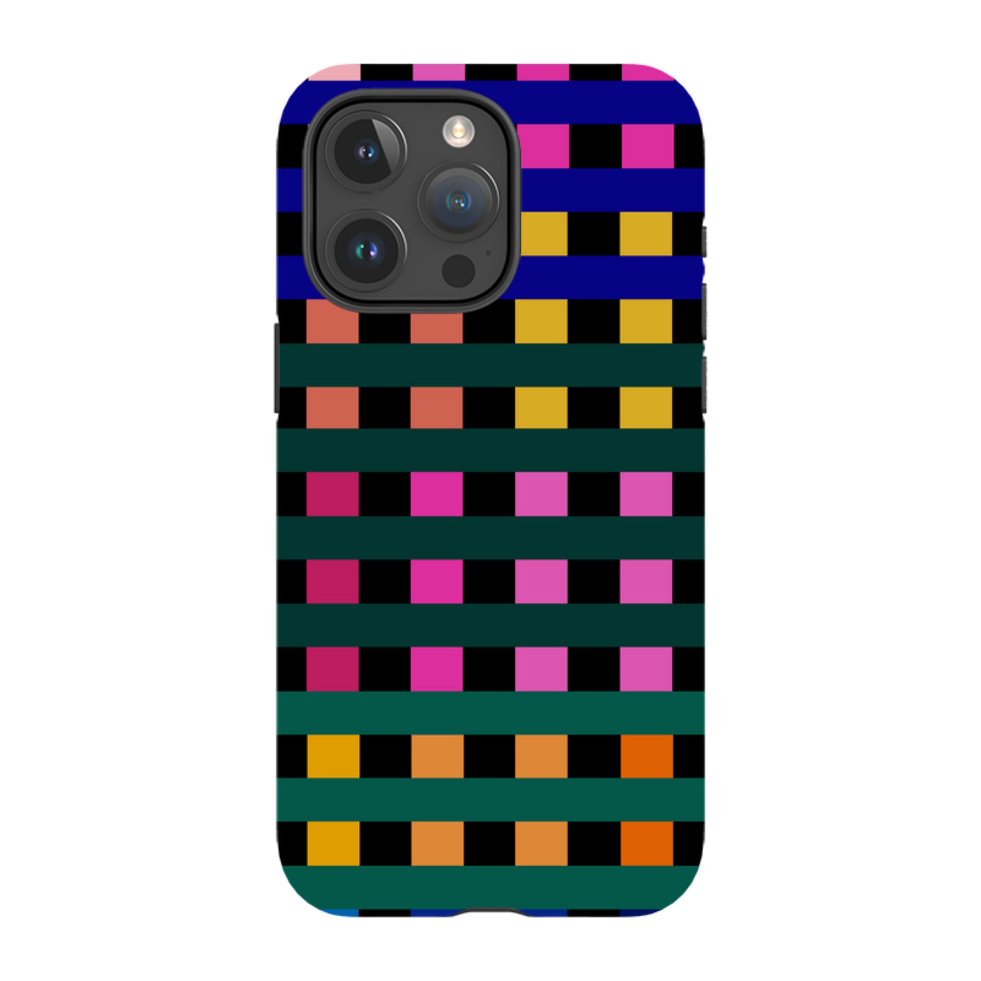 iPhone Tough Case - Newton Check By Kitty Joseph