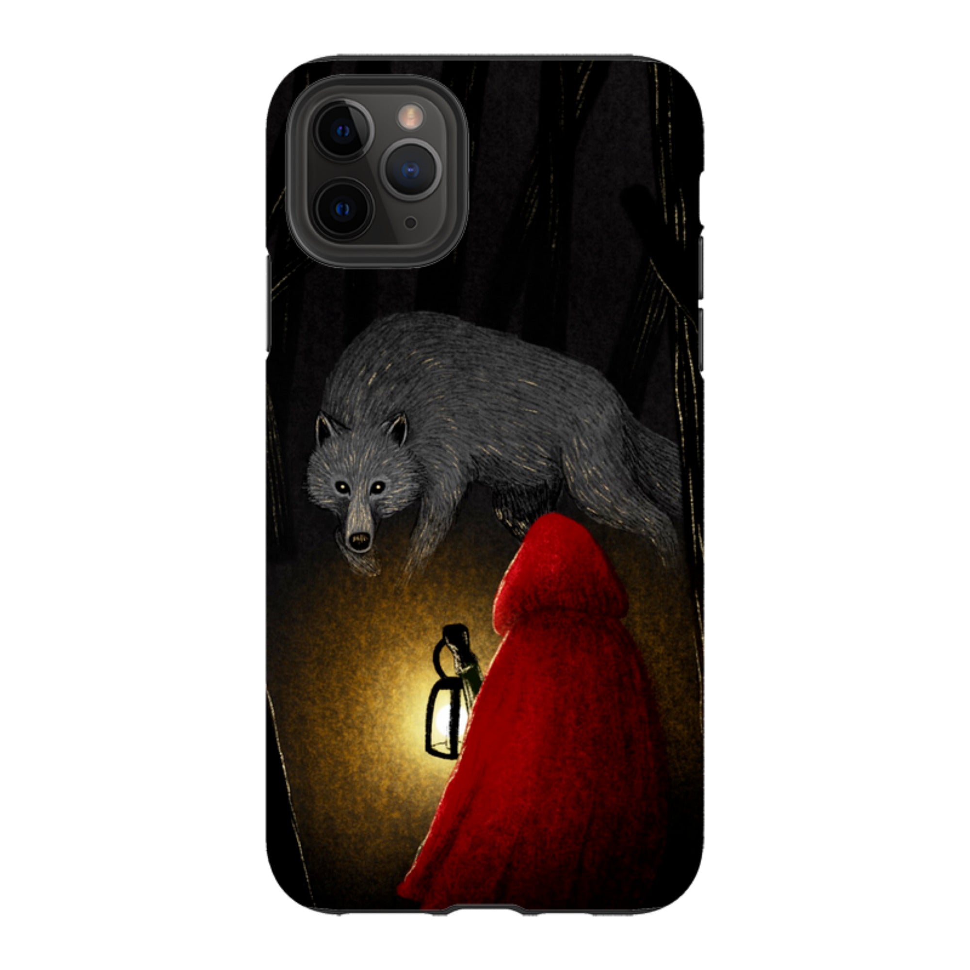iPhone Tough Case - Riding Hood By Anna Stead