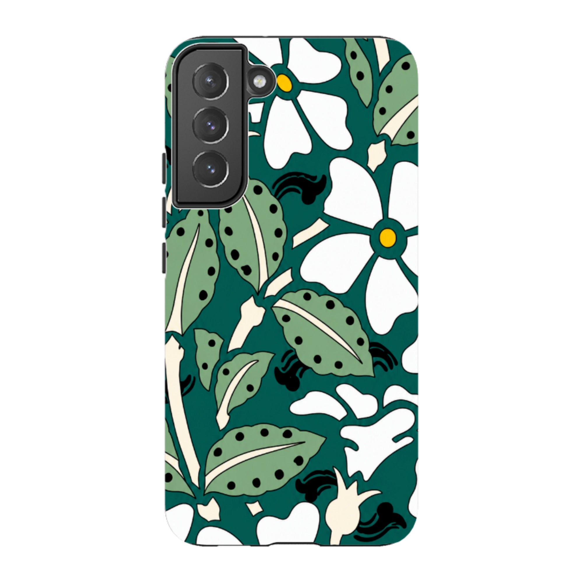 Samsung Tough Case - Vintage Woodblock Print
