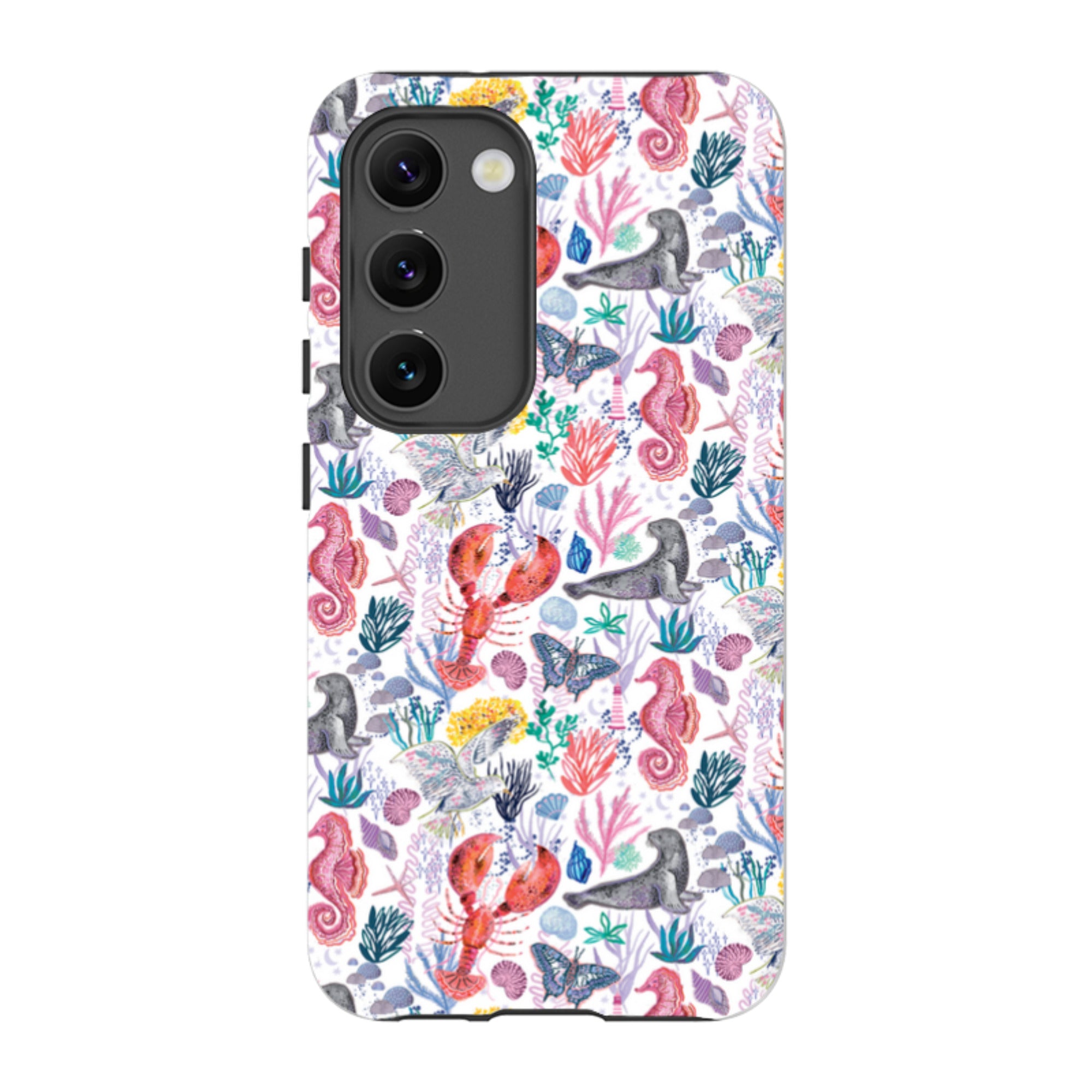 Samsung Tough  Case - Coastline Pattern B By Emma Frances Grant