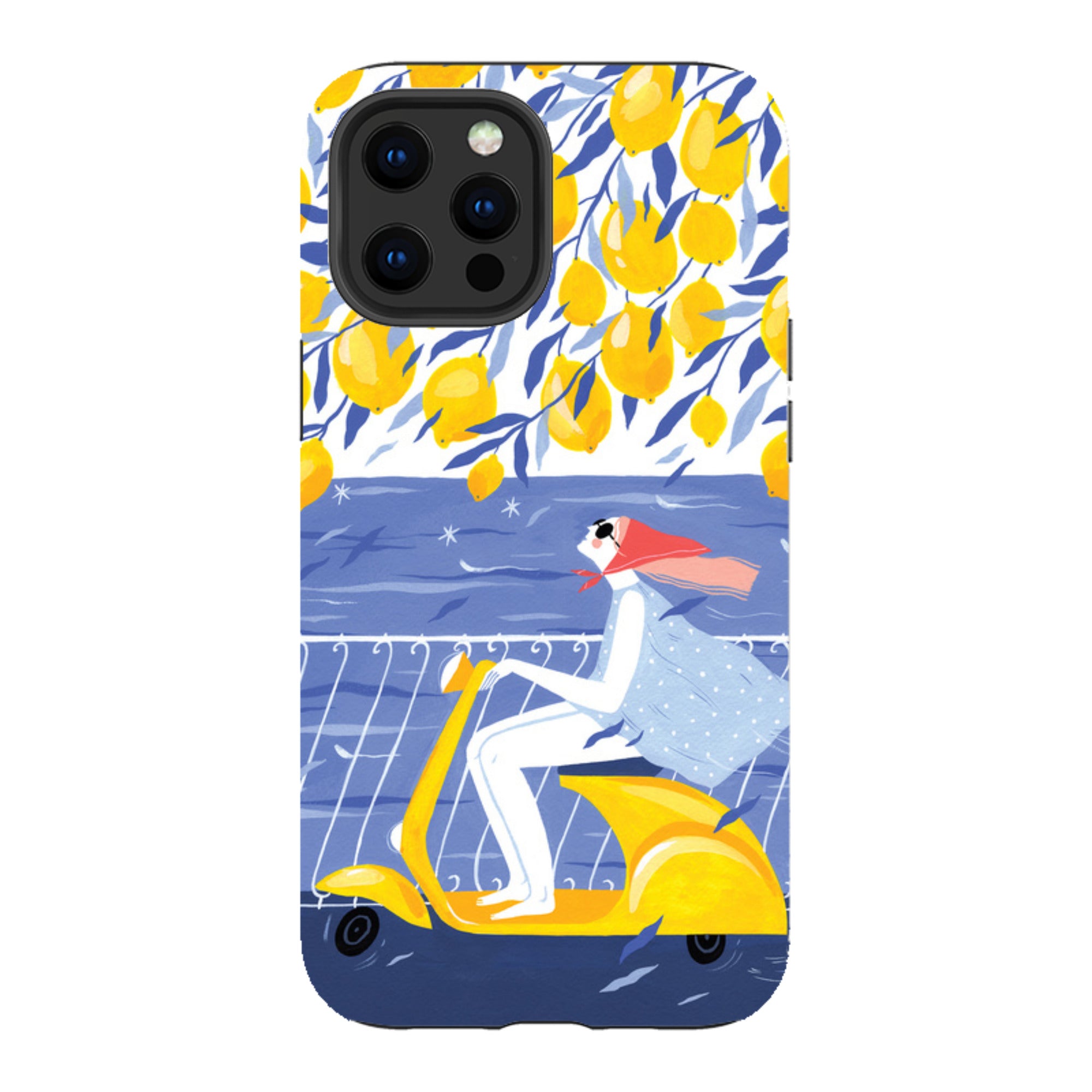 iPhone Tough Case - Amalfi Ride By Madalina Andronic