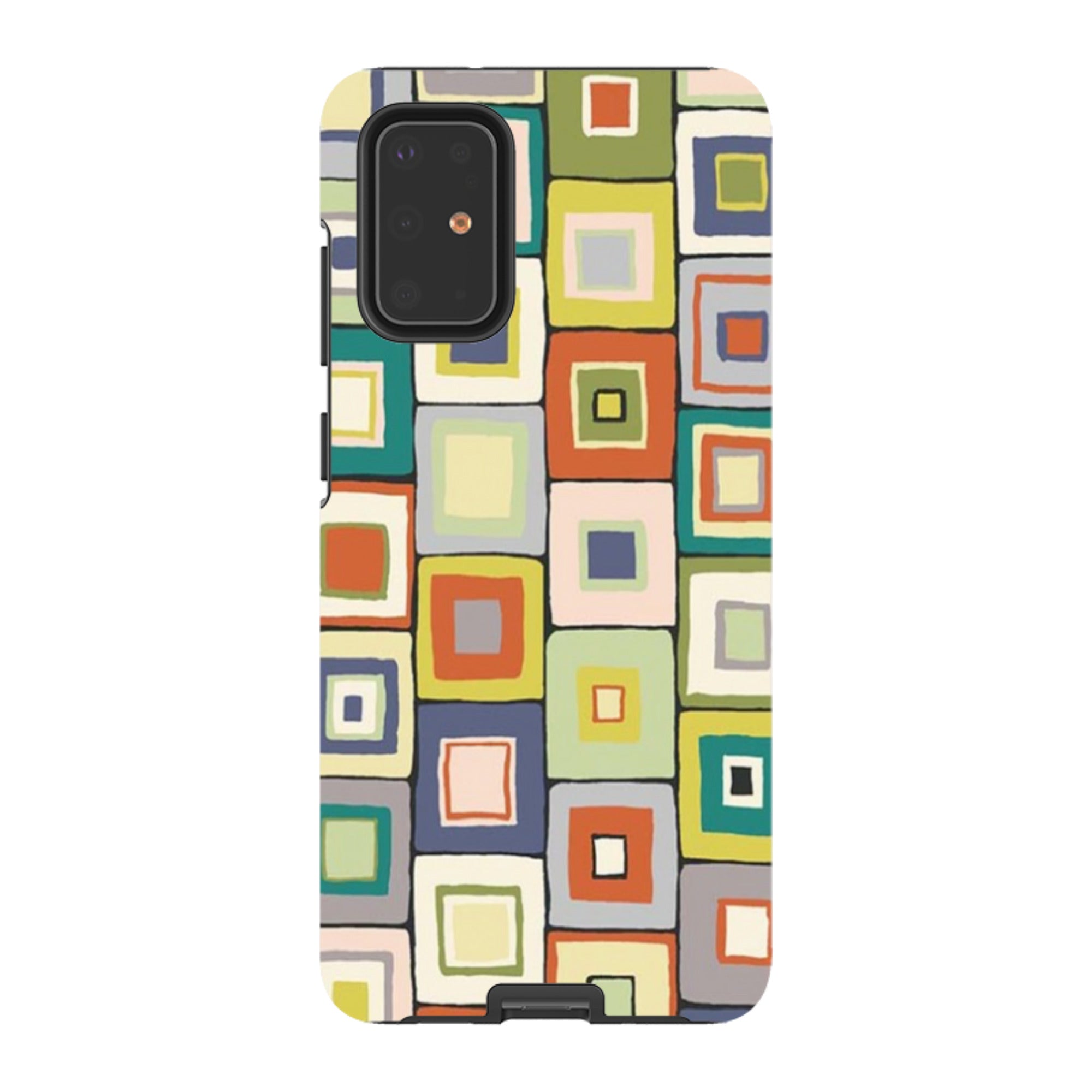 Samsung Tough Case - Atelier Blanket Squares Urbane By Sarah Campbell