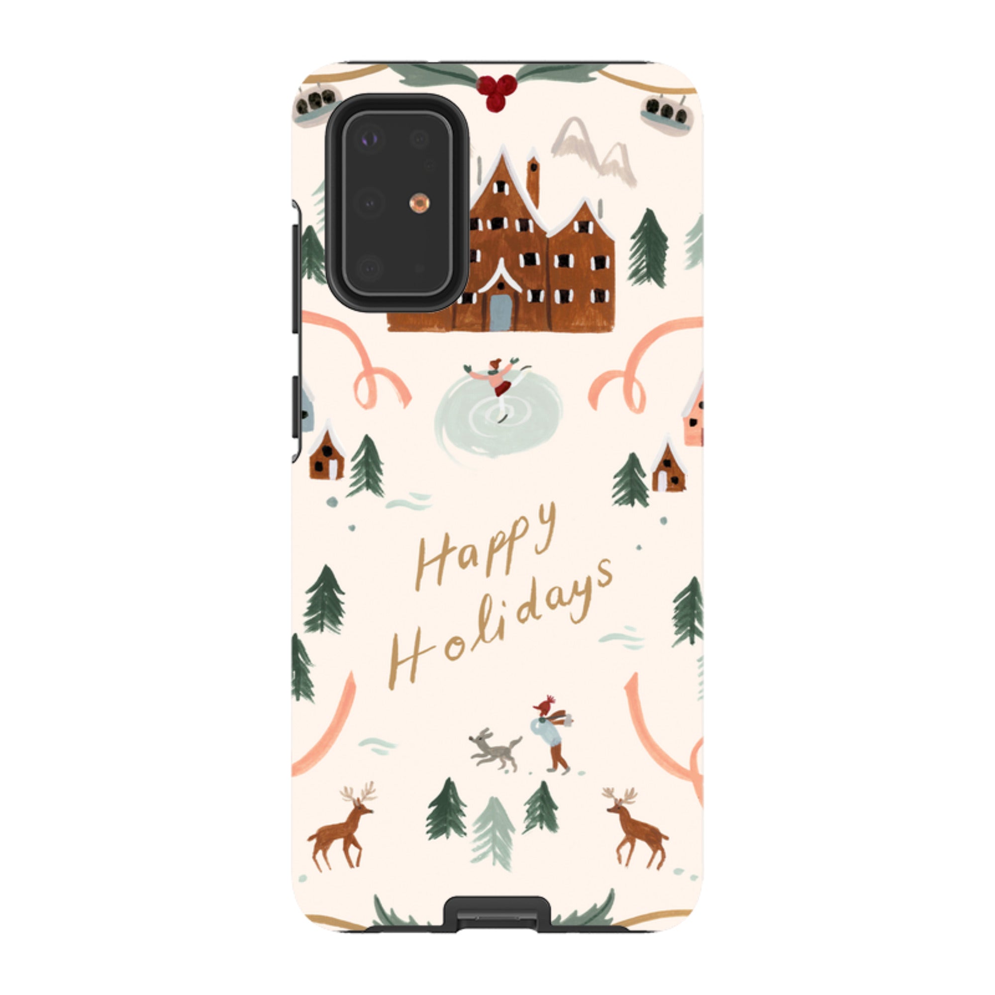Samsung Tough Case - Happy Holidays By Bex Parkin