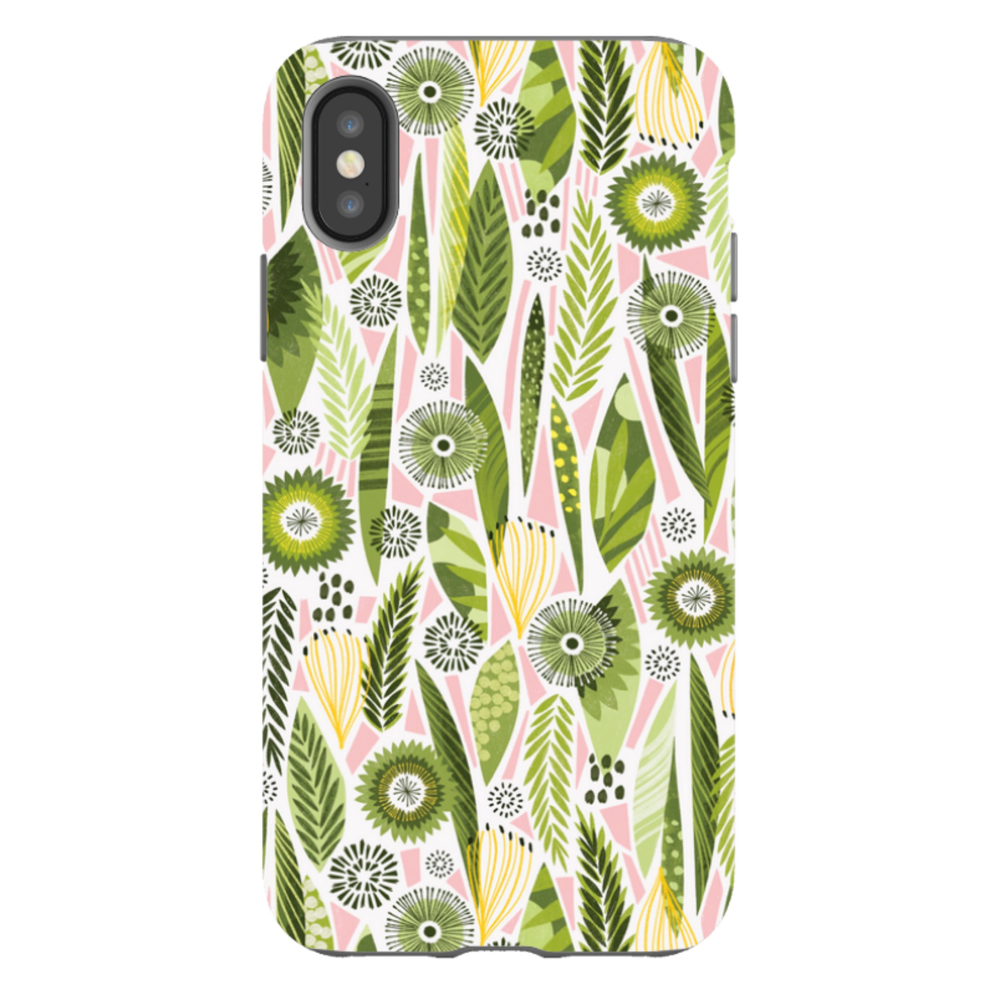 iPhone Tough Case - Fancy Foliage I By Ali Brookes