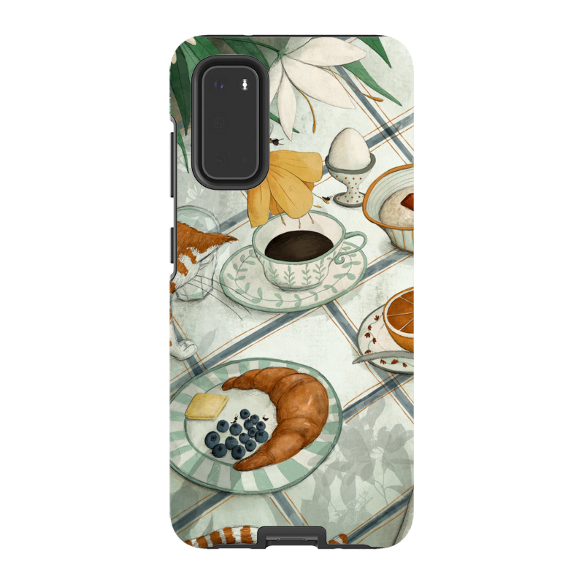 Samsung Tough Case - Hungry Friends By Maja Lindberg