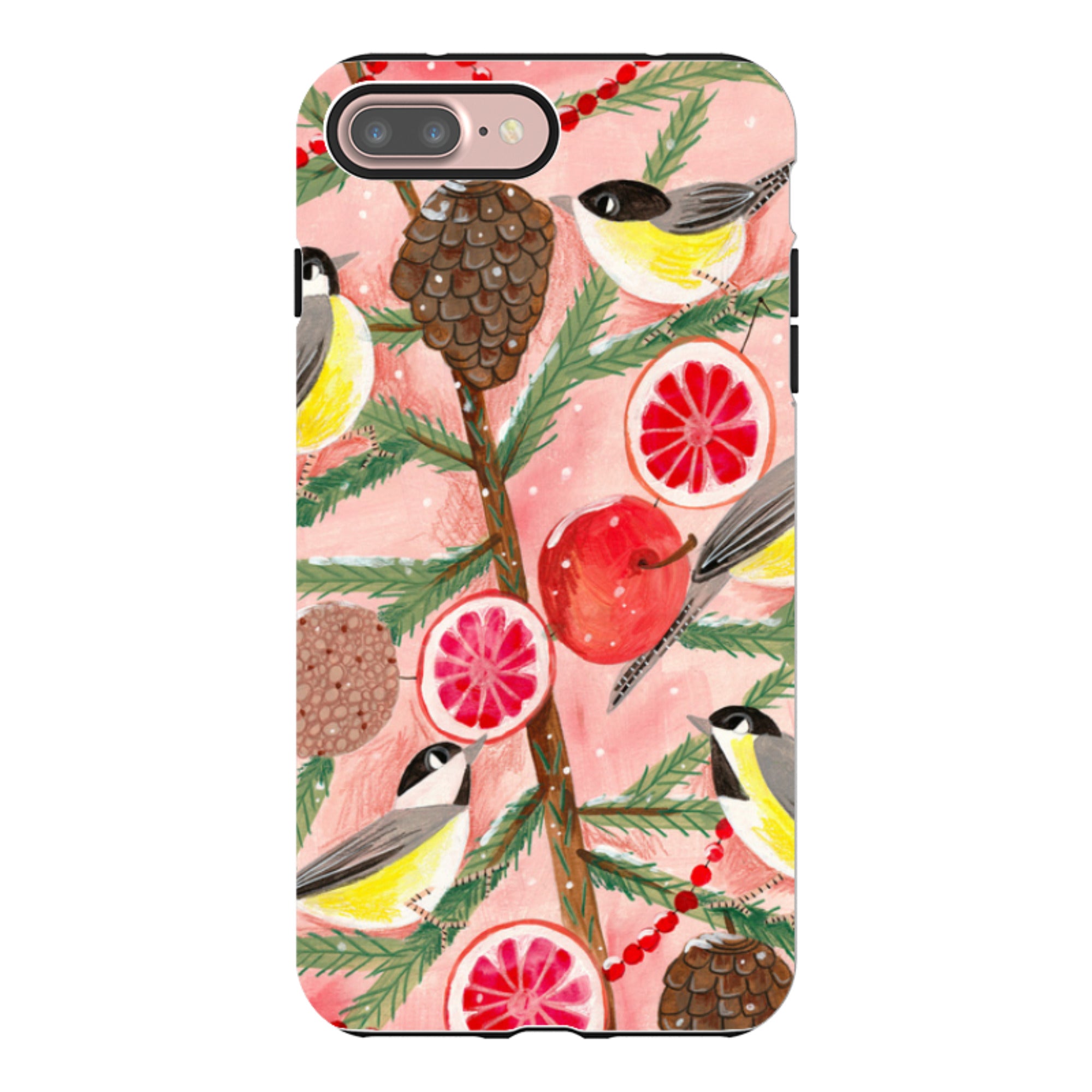 iPhone Tough Case - Chickadee By Caroline Bonne Muller