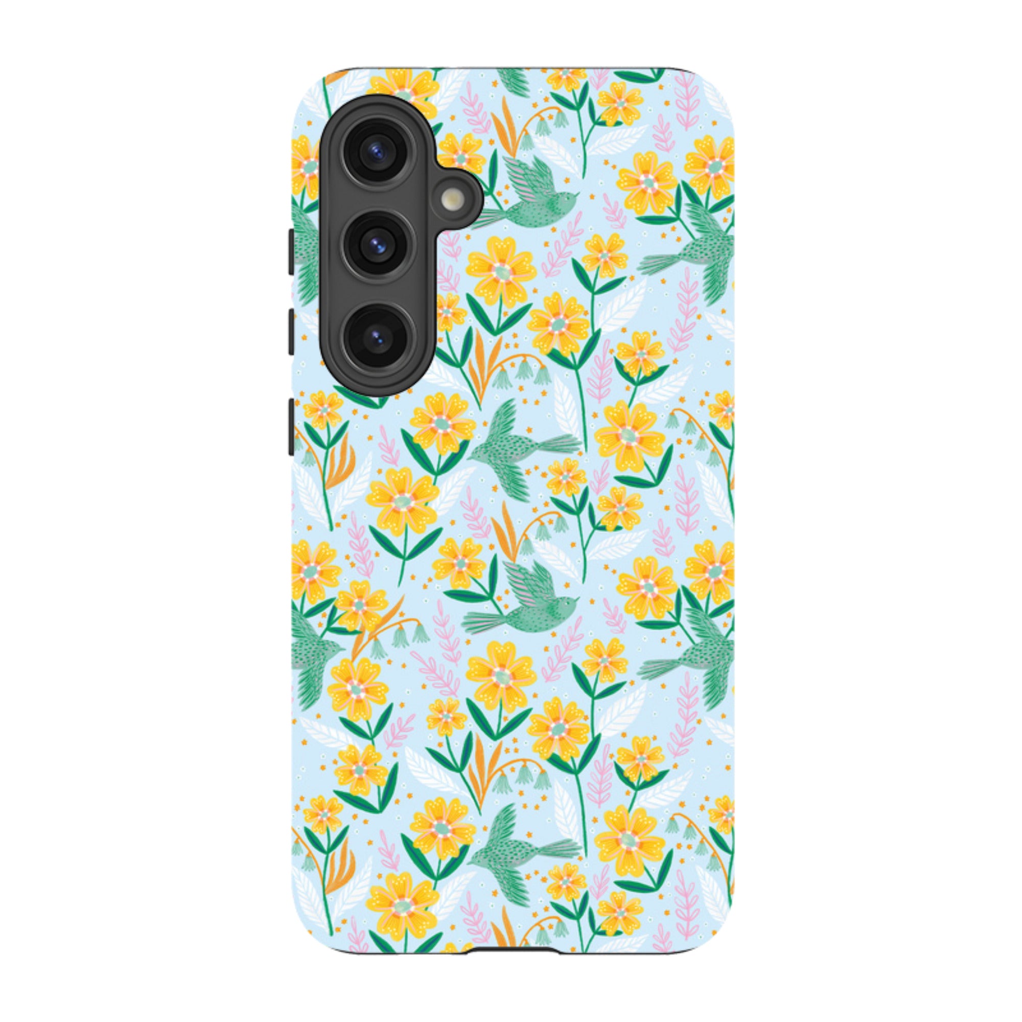 Samsung Tough Case - Sweet Birds Blue By Lee Foster Wilson
