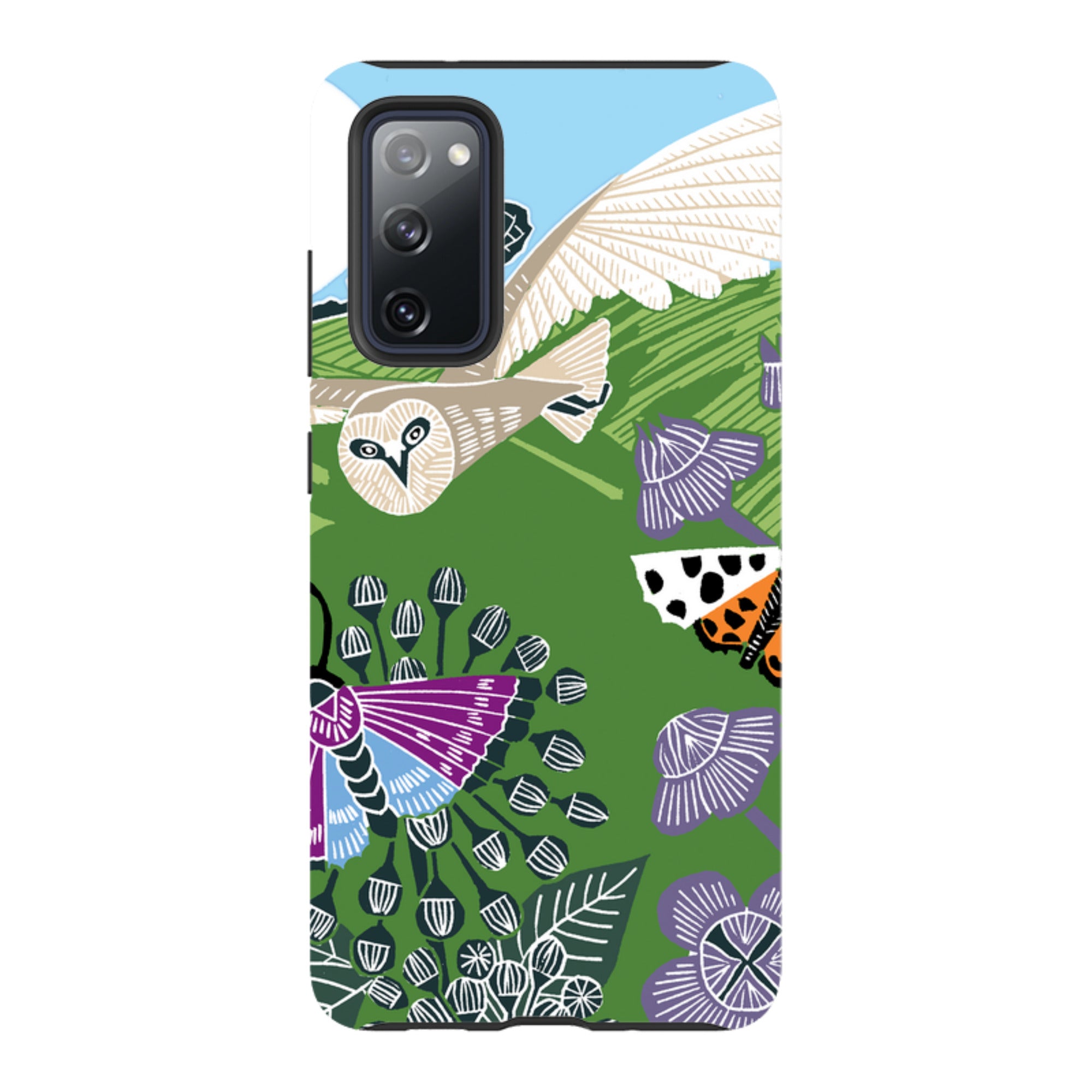 Samsung Tough Case - Morning Barn Owl By Kate Heiss