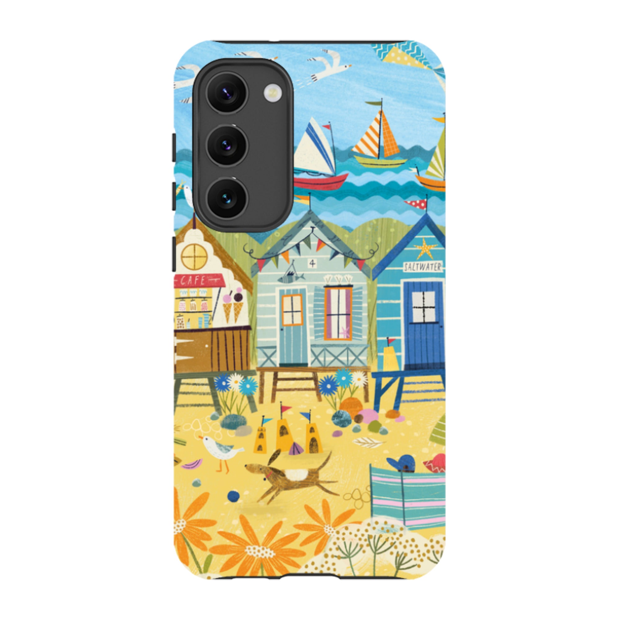 Samsung Tough  Case - Beachy Days 1 By Ali Brookes