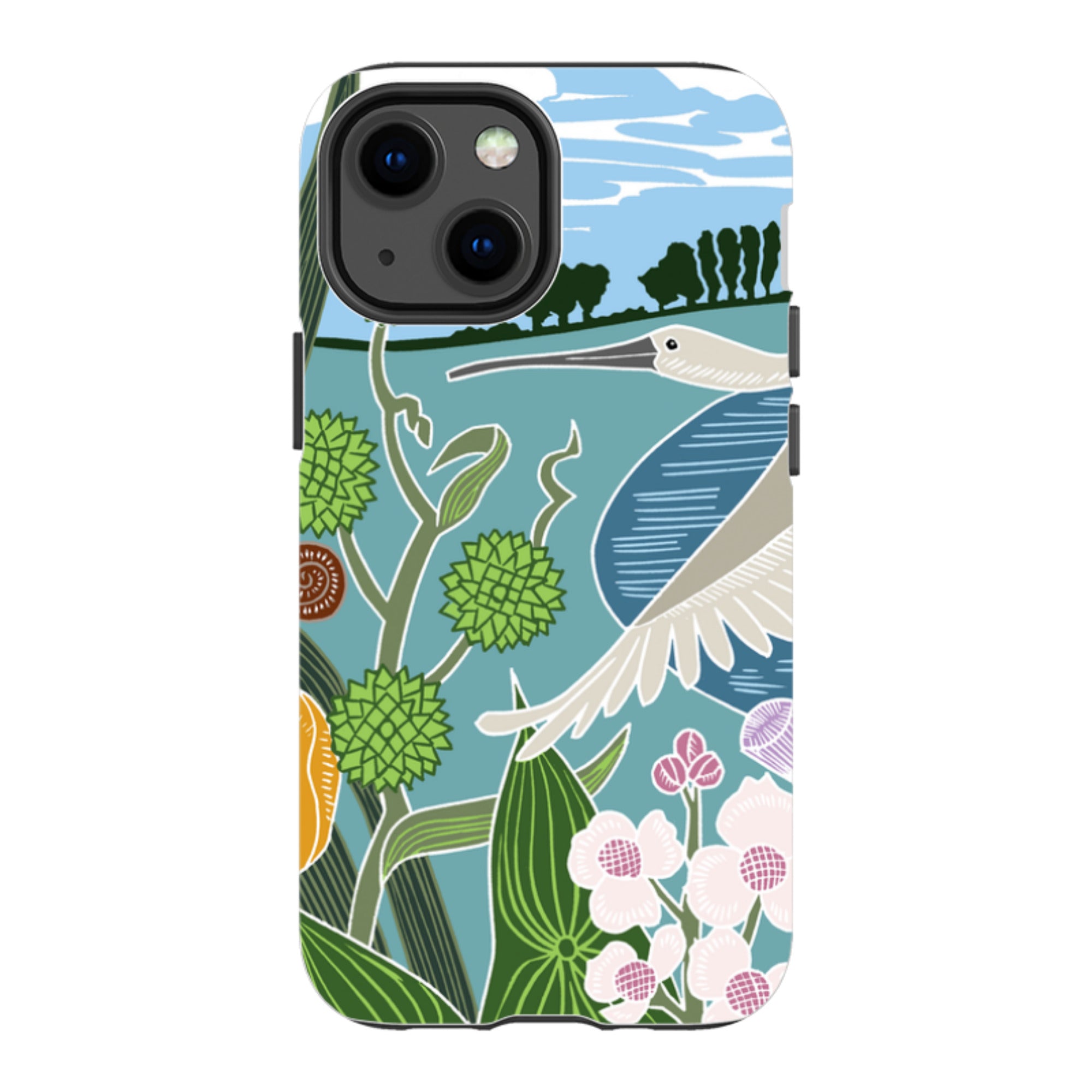 iPhone Tough Case - Spoonbill By Kate Heiss