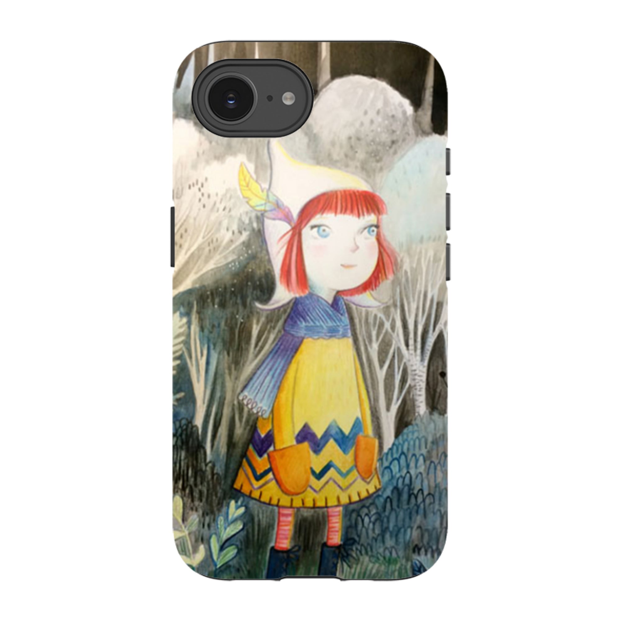 iPhone Tough Case - Honeykeys Girl By Mia Underwood