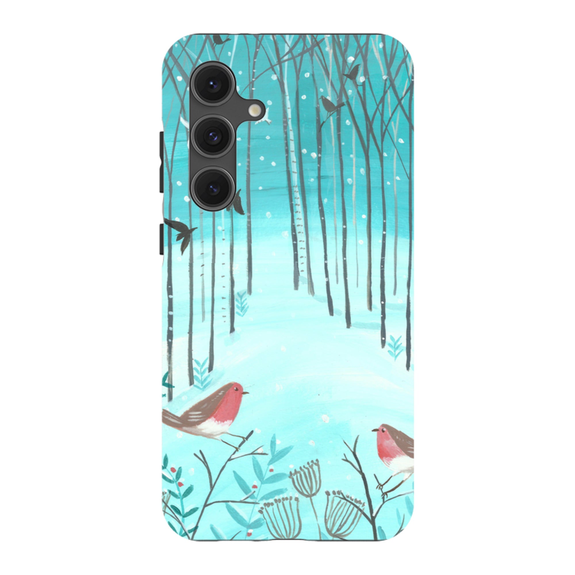 Samsung Tough Case - Winter Forest By Mary Stubberfield