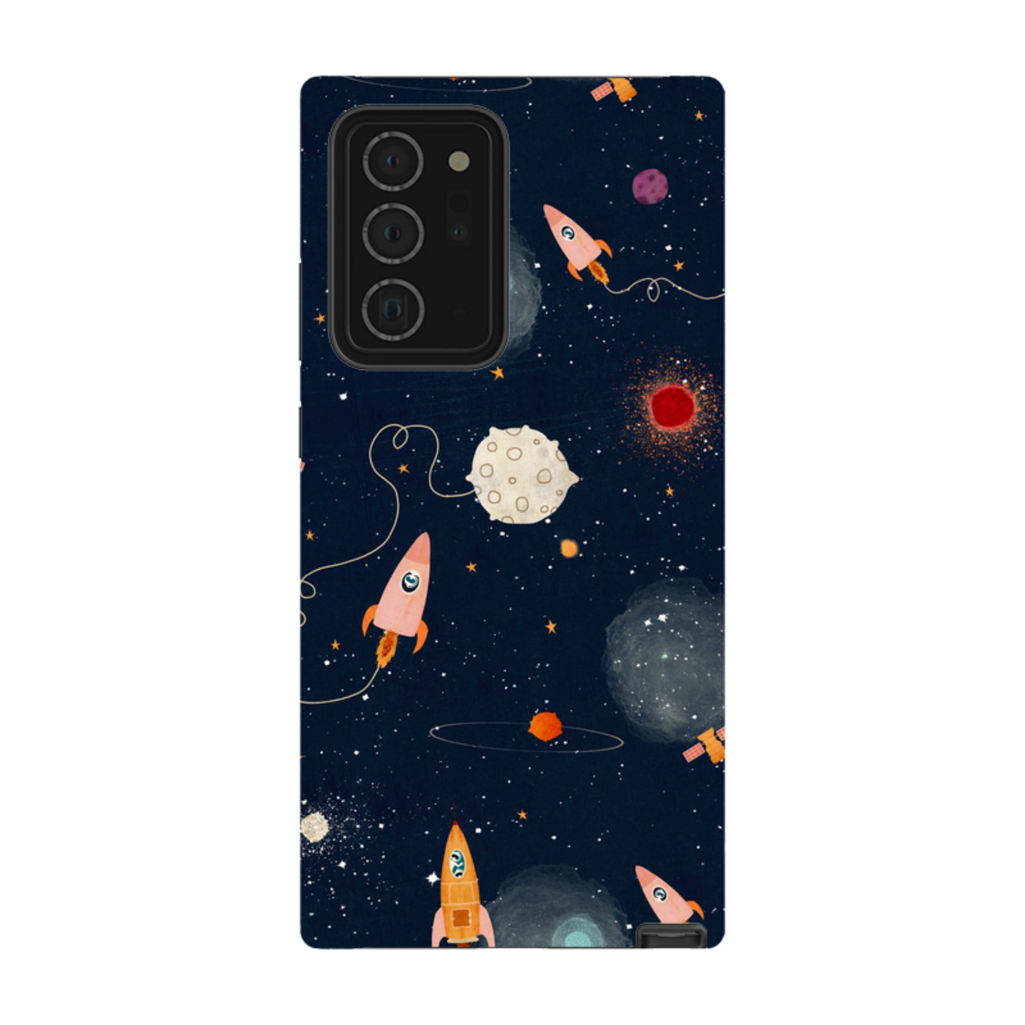 Samsung Tough Case - Rockets Midnight By Katherine Quinn