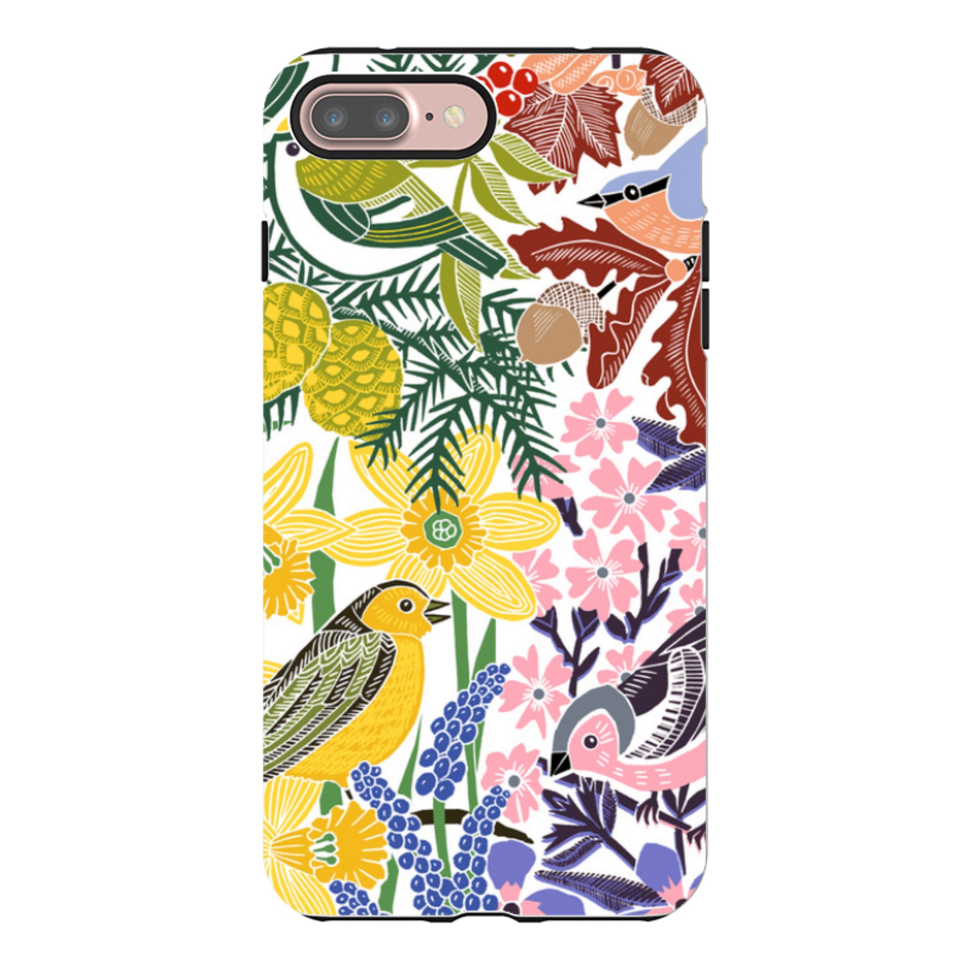 iPhone Tough Case - Embrace The Seasons By kate Heiss