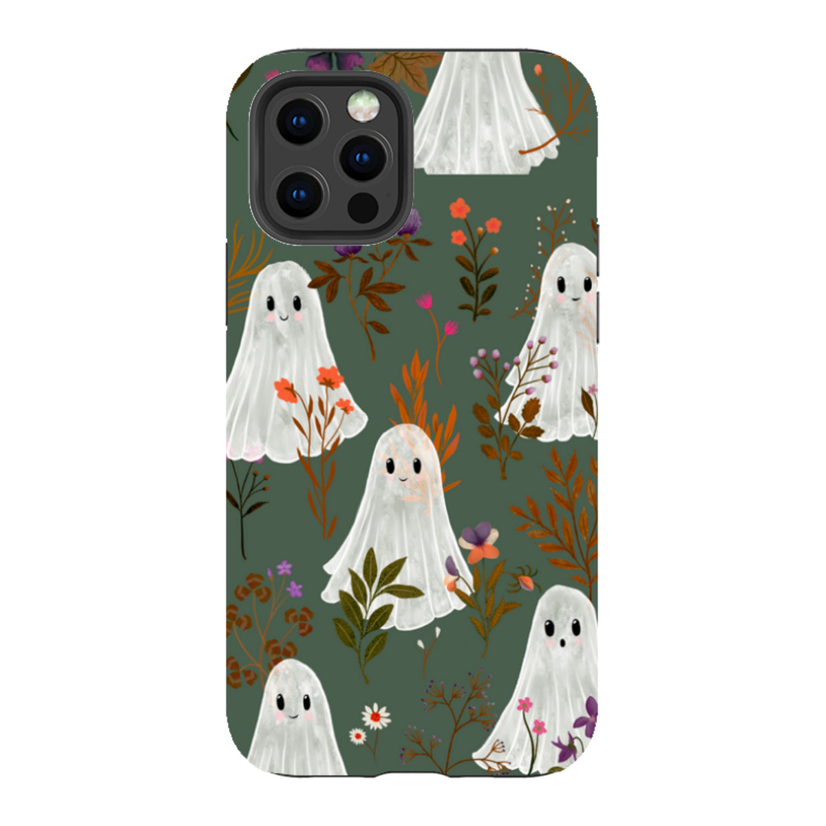 iPhone Tough Case - Ghost in the Garden - Pine By Katherine Quinn