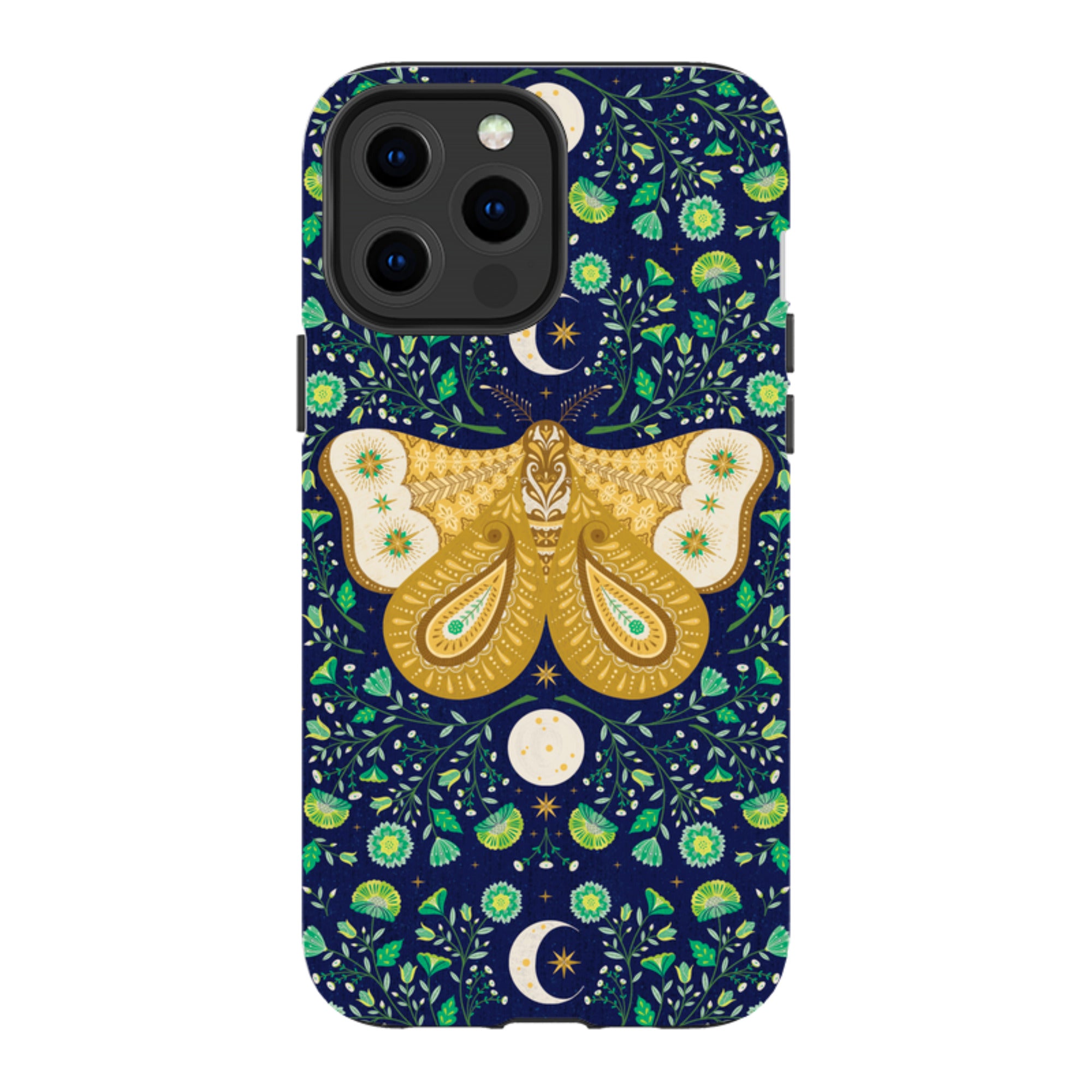 iPhone Tough Case - Moth By Jenny Zemanek