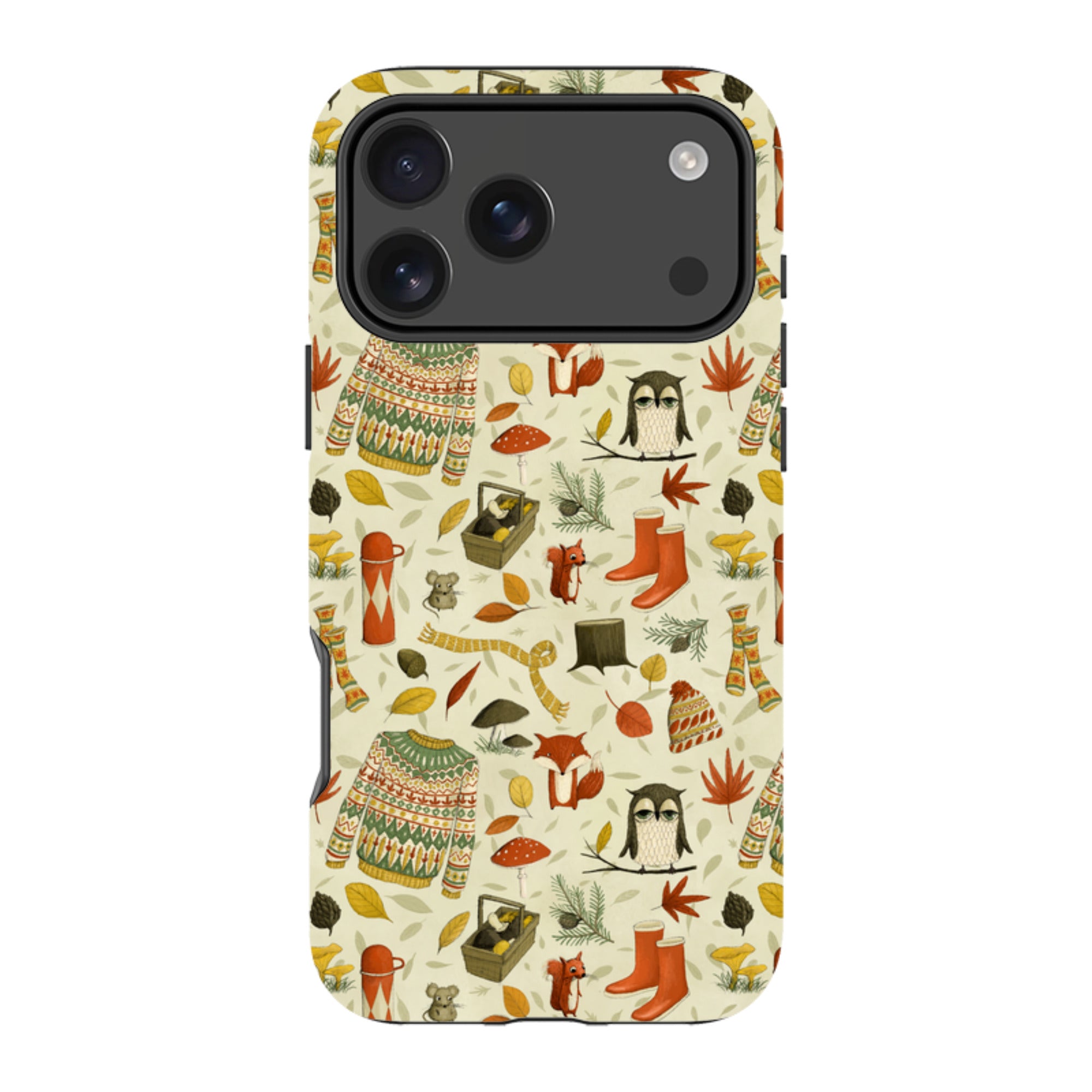 iPhone MagSafe Tough Case - Autumn Pattern By Maja Lindberg
