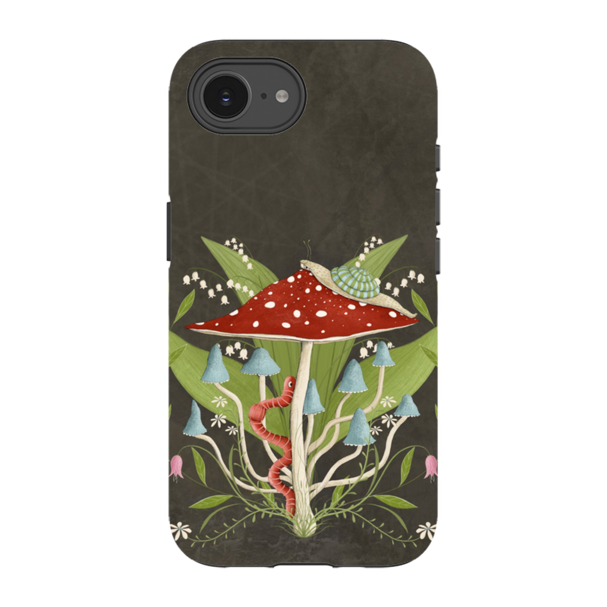 iPhone Tough Case - Worm By Maja Lindberg