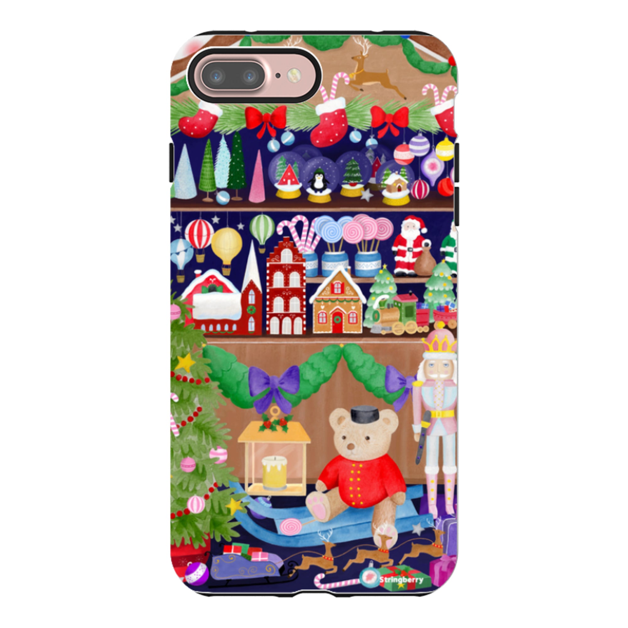 iPhone Tough Case - Christmas Shop By Bex Parkin