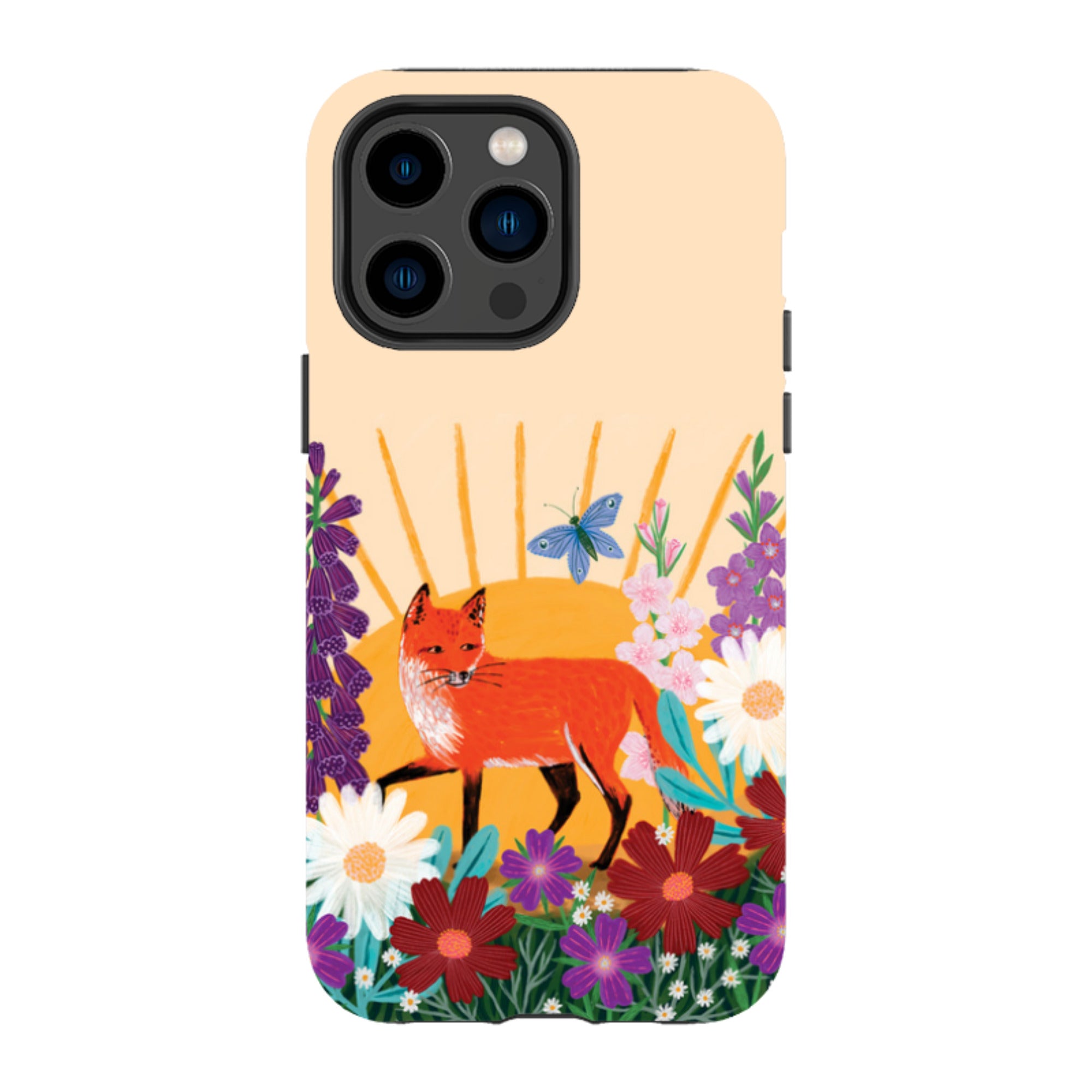 iPhone Tough Case - Summer Fox By Lee Foster Wilson