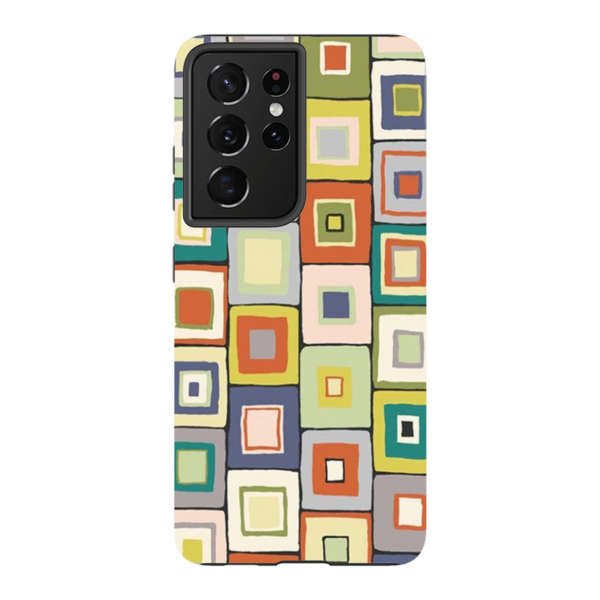 Samsung Tough Case - Atelier Blanket Squares Urbane By Sarah Campbell