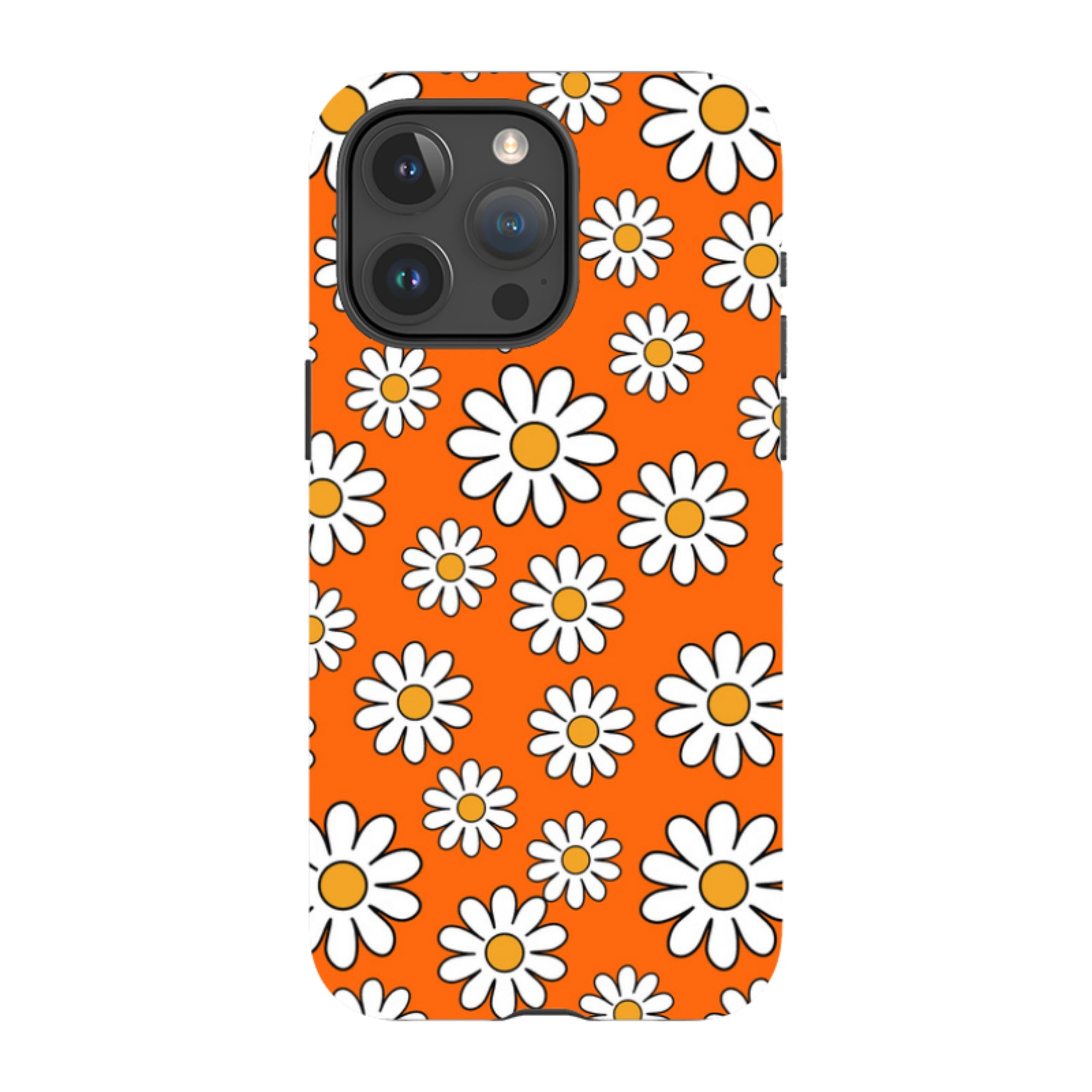 iPhone Tough Case - Orange Daisies