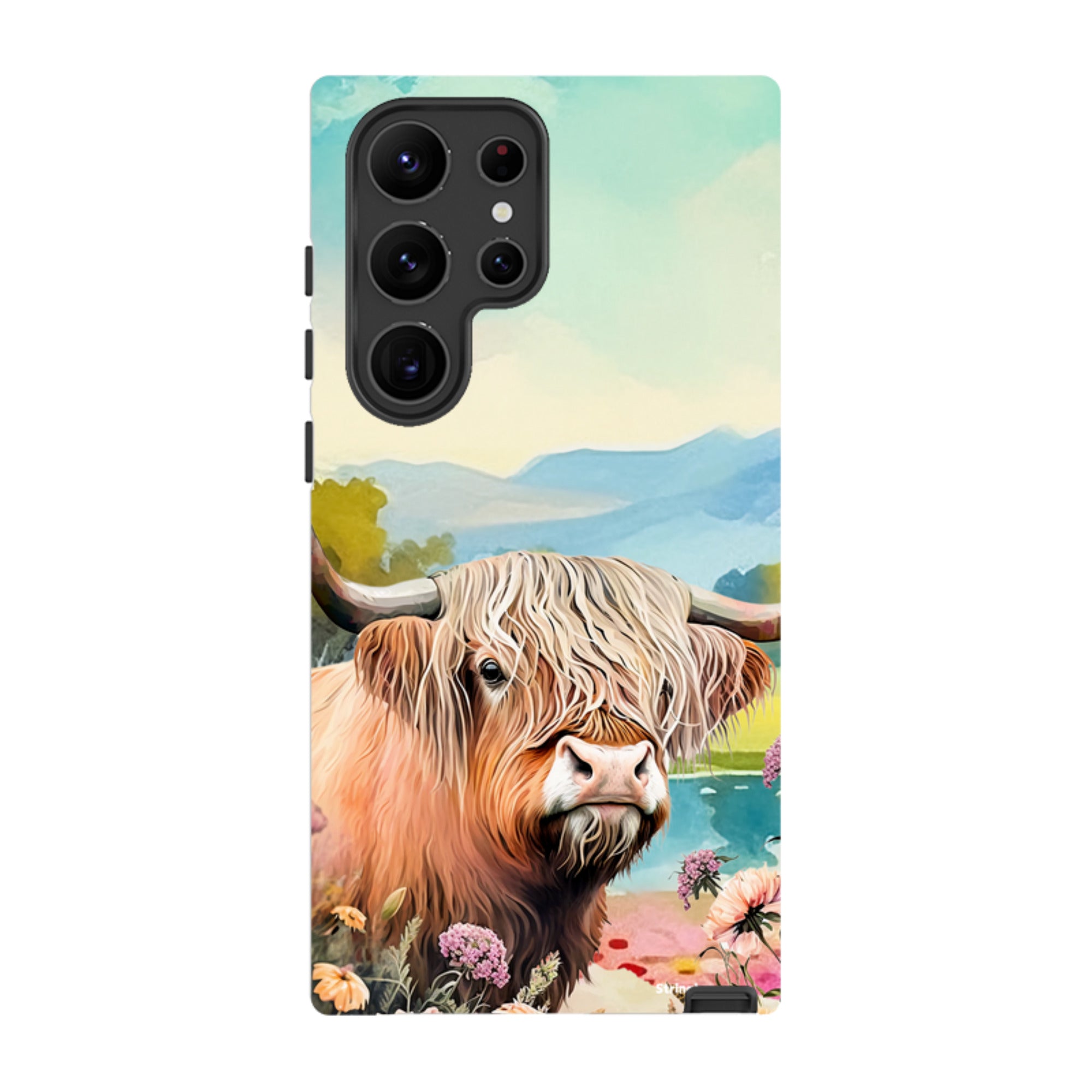 Samsung Tough Case - Highland Cow I