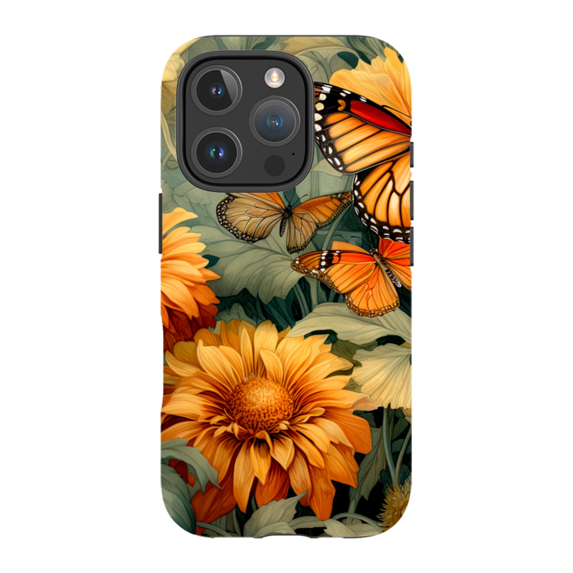 iPhone MagSafe Tough Case - Butterfly Daisies V
