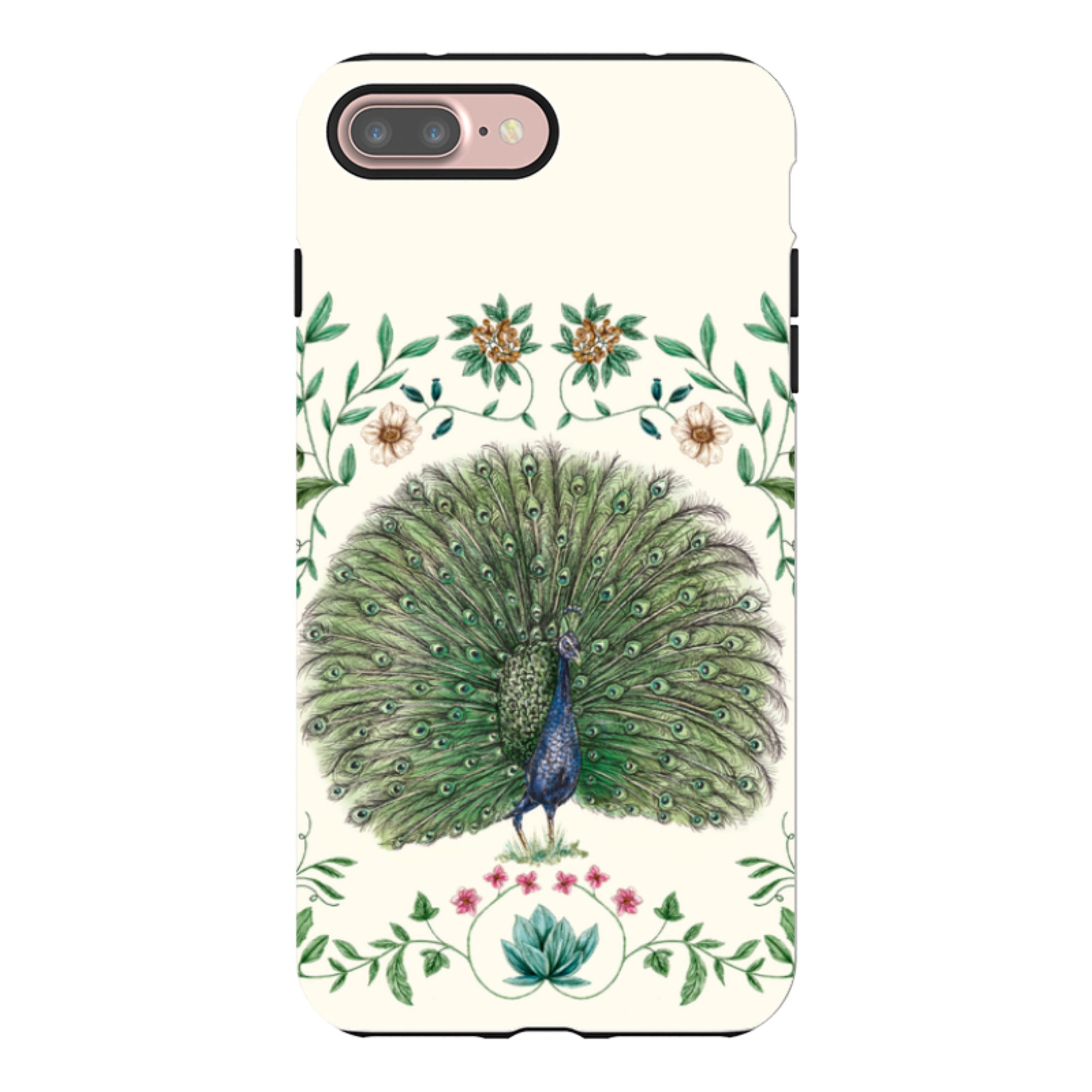 iPhone Tough Case - Peacock By Jade Mosinski